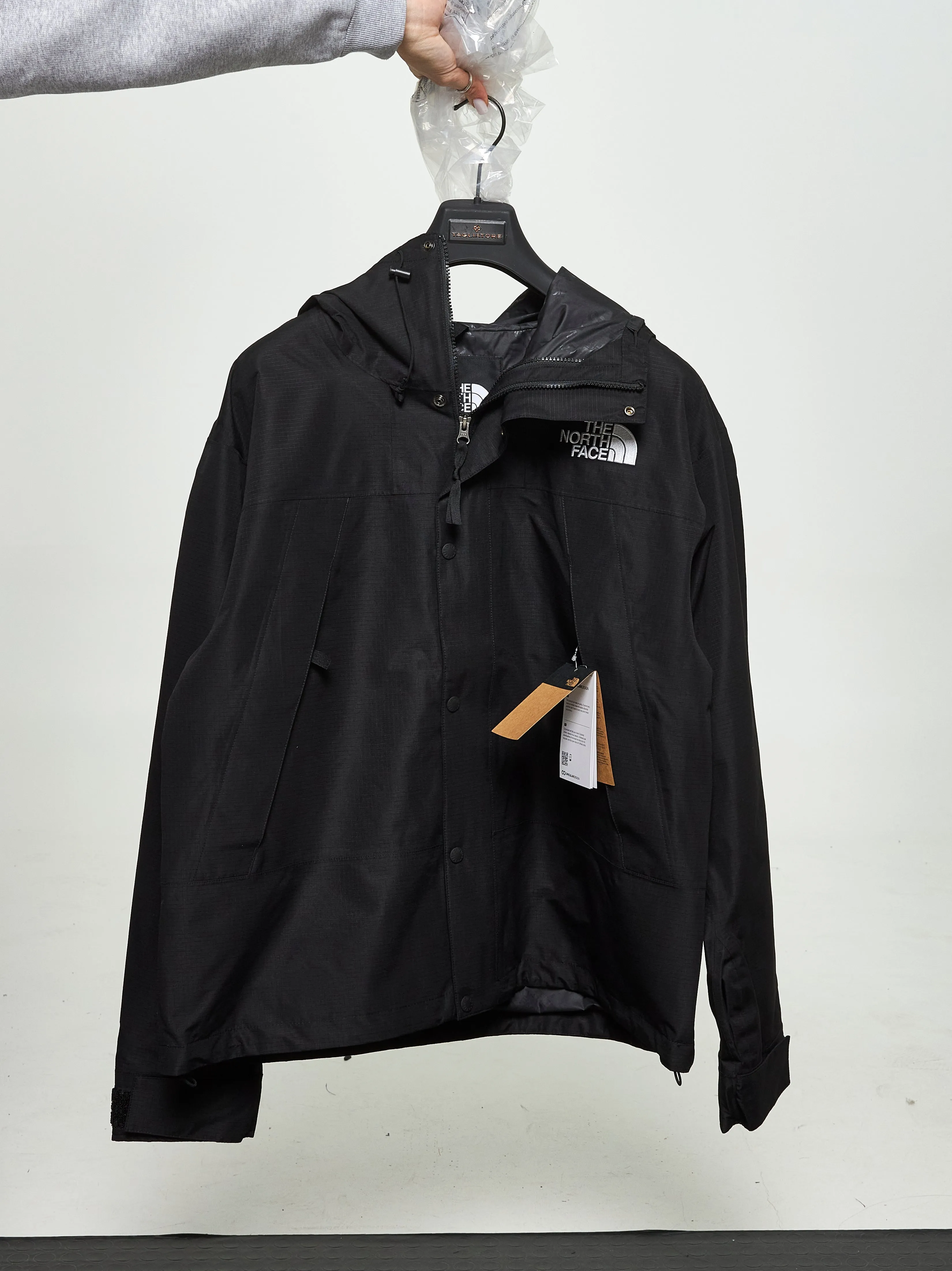 Black DryVent Mono Mountain Hooded Jacket sold by Lord & Taylor
