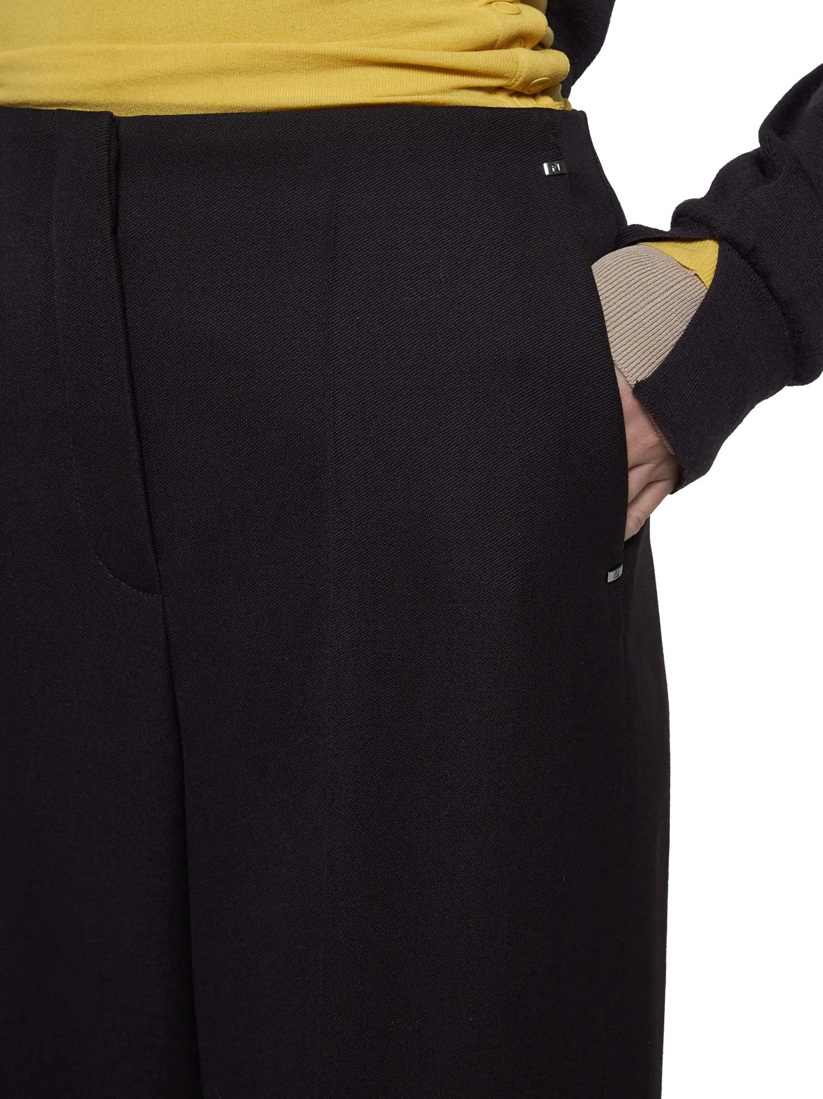 Fendi Wool Trousers in Bordeaux sold by Lord & Taylor product image thumbnail 5