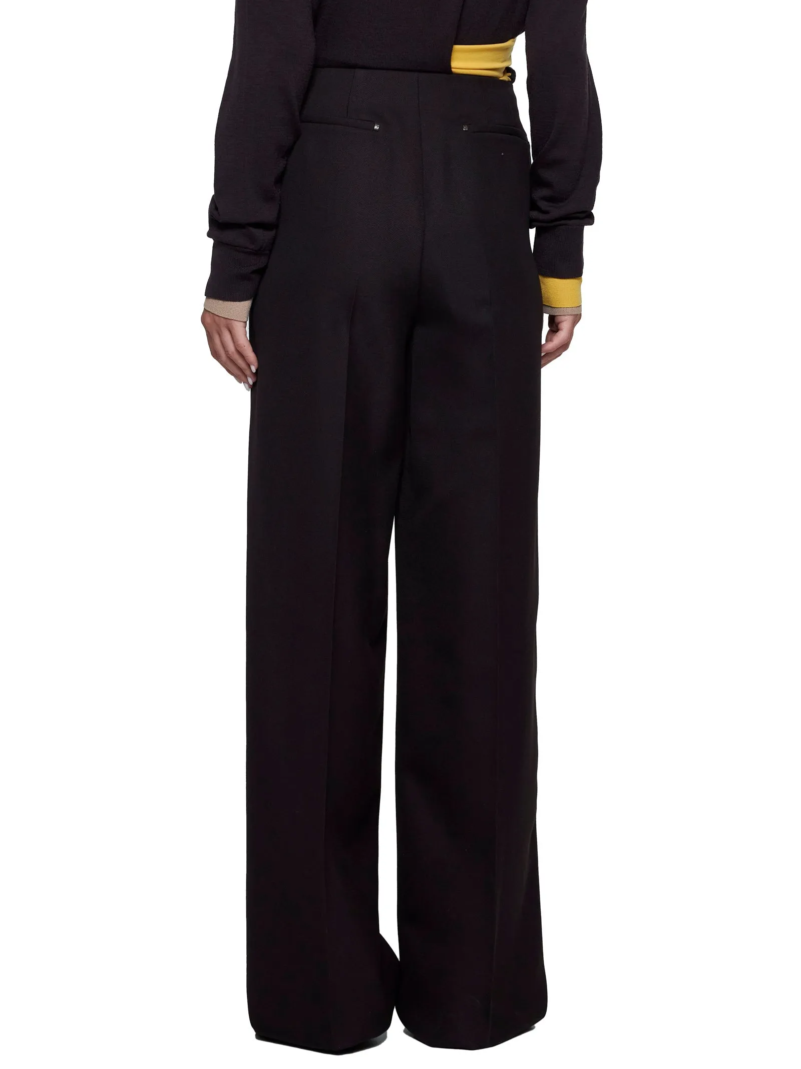 Fendi Wool Trousers in Bordeaux sold by Lord & Taylor product image thumbnail 4