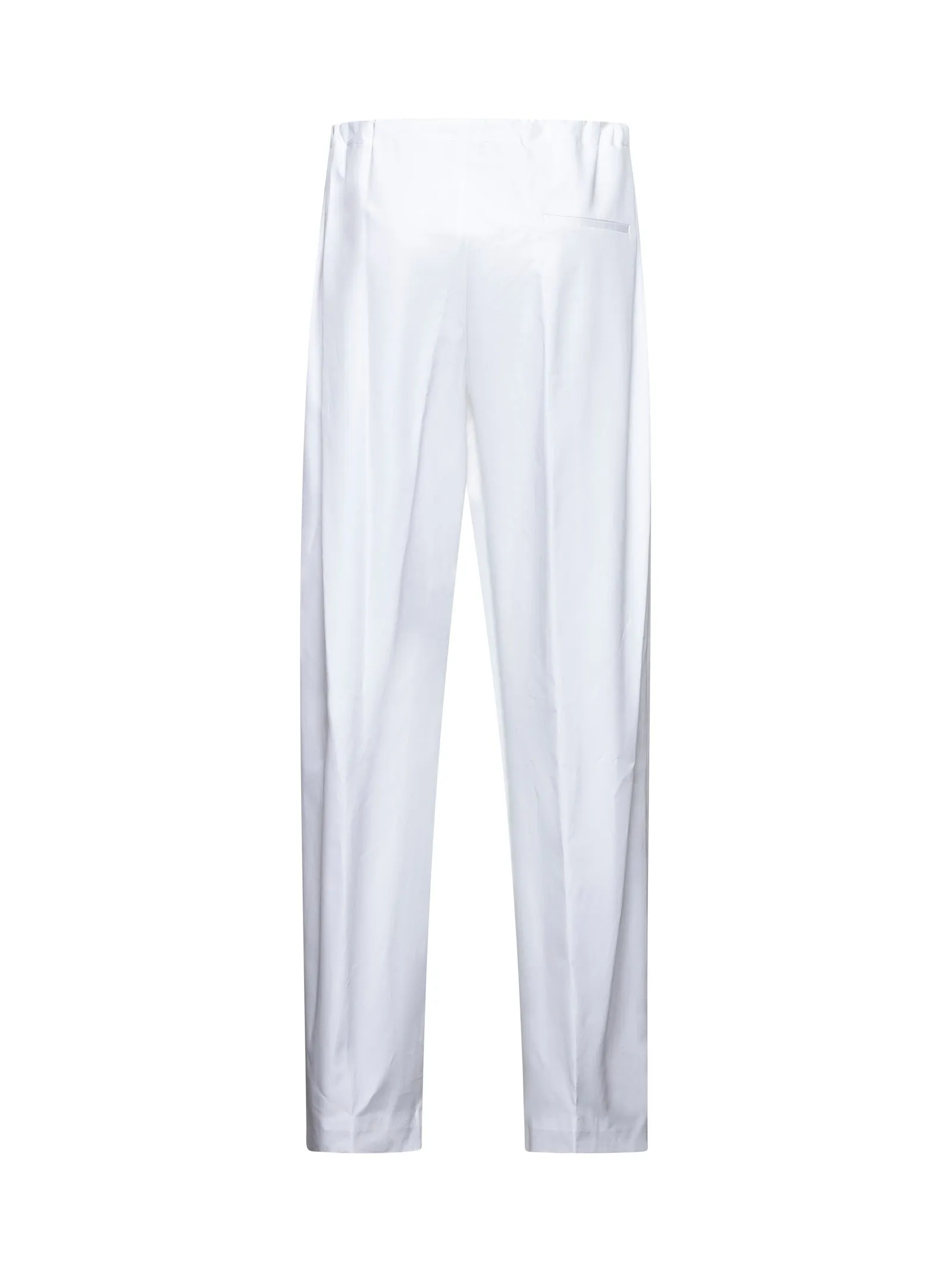 White Poplin Trenton Trousers sold by Lord & Taylor product image thumbnail 2