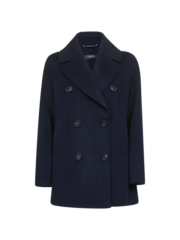 Blue Double-Breasted Pea Coat sold by Lord & Taylor