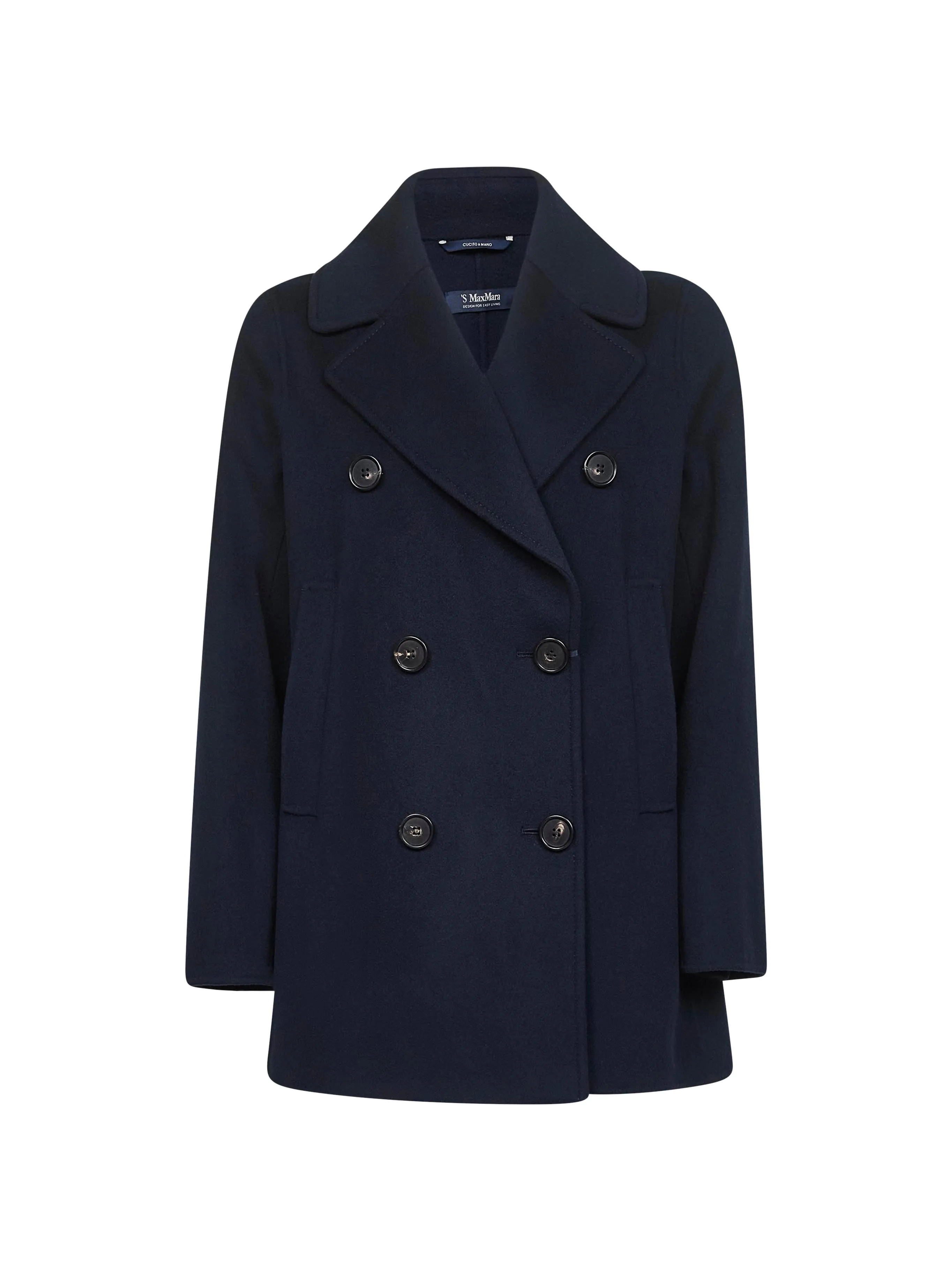 Blue Double-Breasted Pea Coat sold by Lord & Taylor