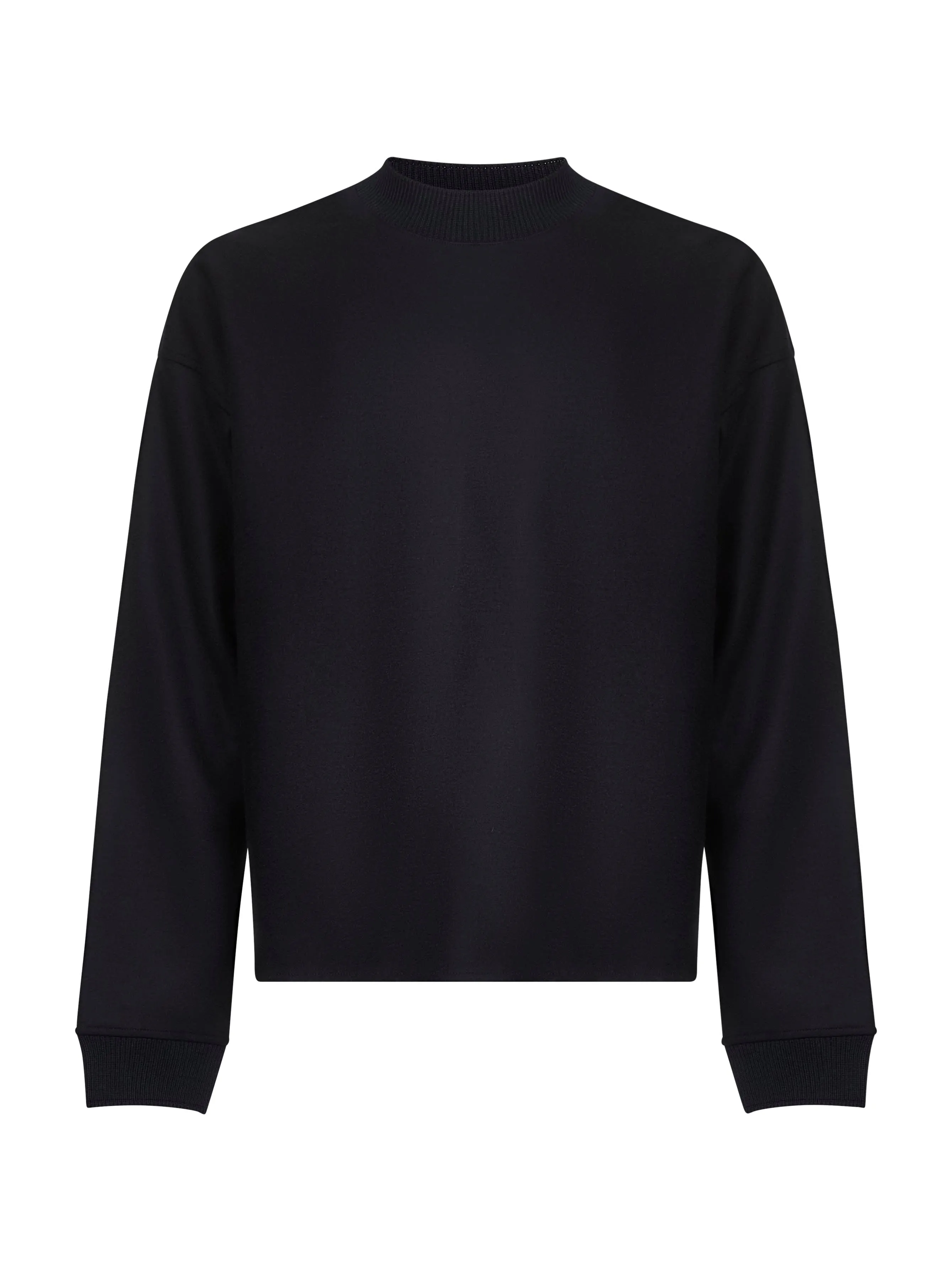 Blue Wool Jersey Sweatshirt sold by Lord & Taylor