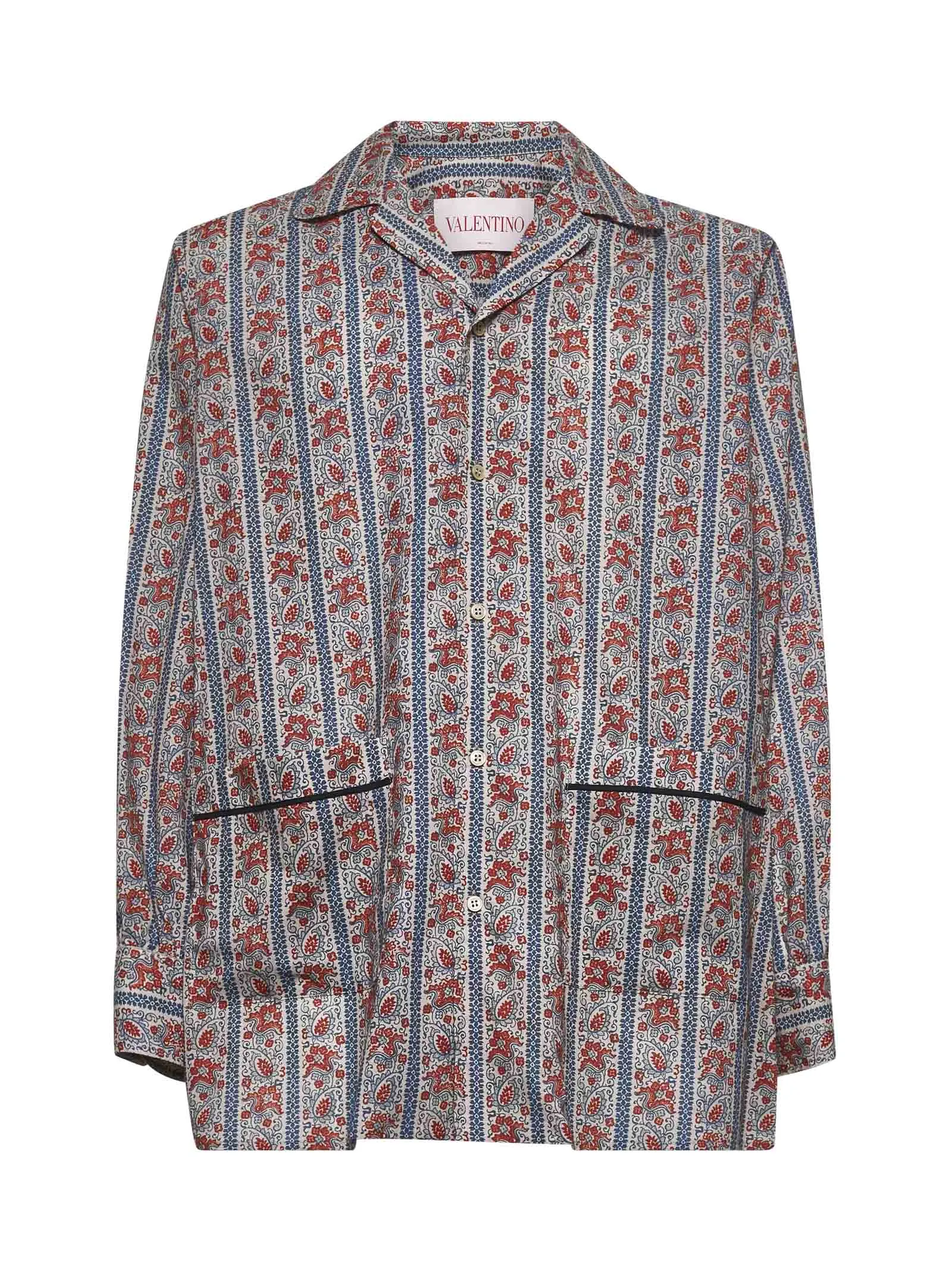 Voyage Imaginaire Print Muslin Pyjama Shirt sold by Lord & Taylor