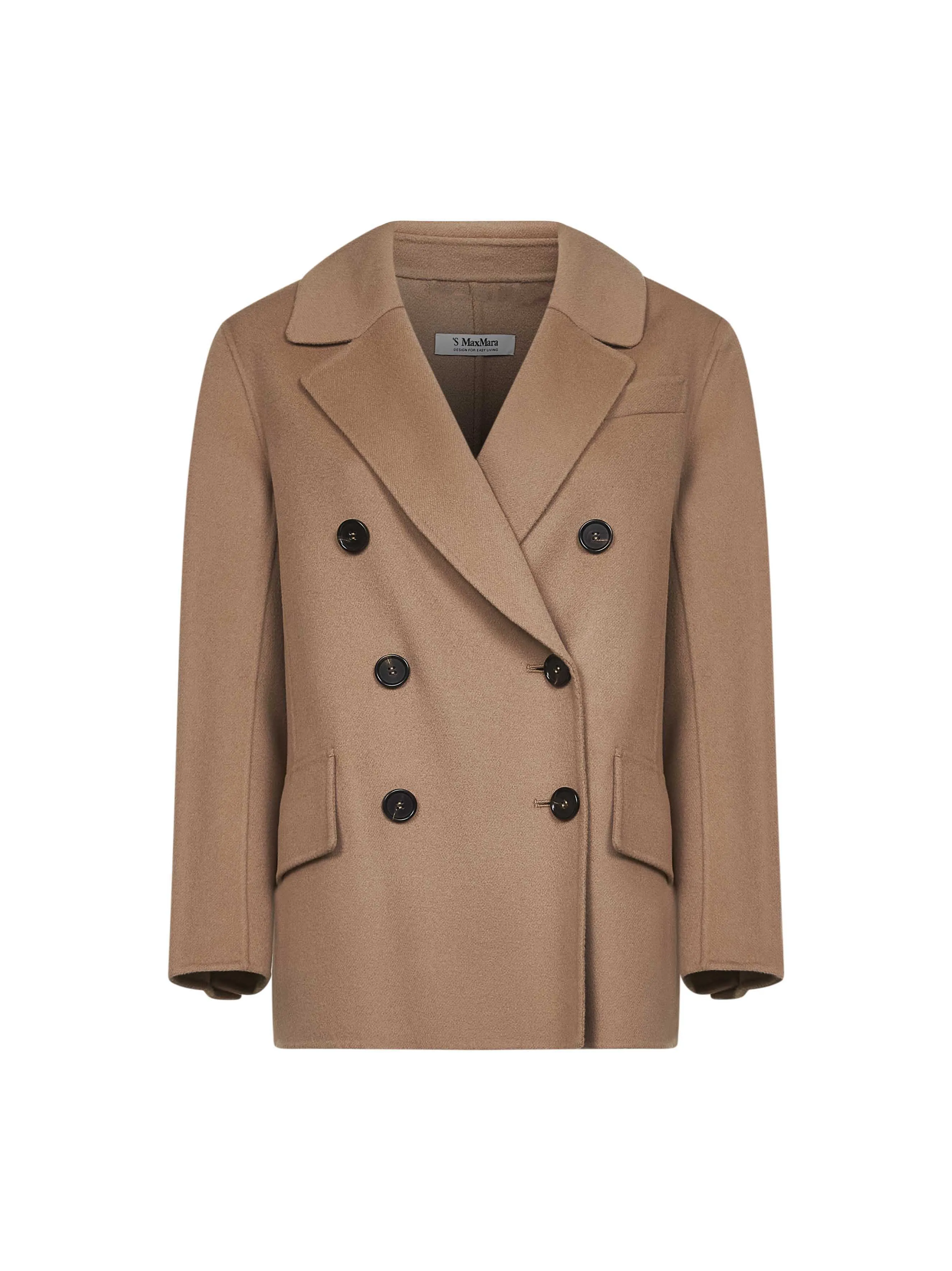 Beige Double Broadcloth Jacket sold by Lord & Taylor
