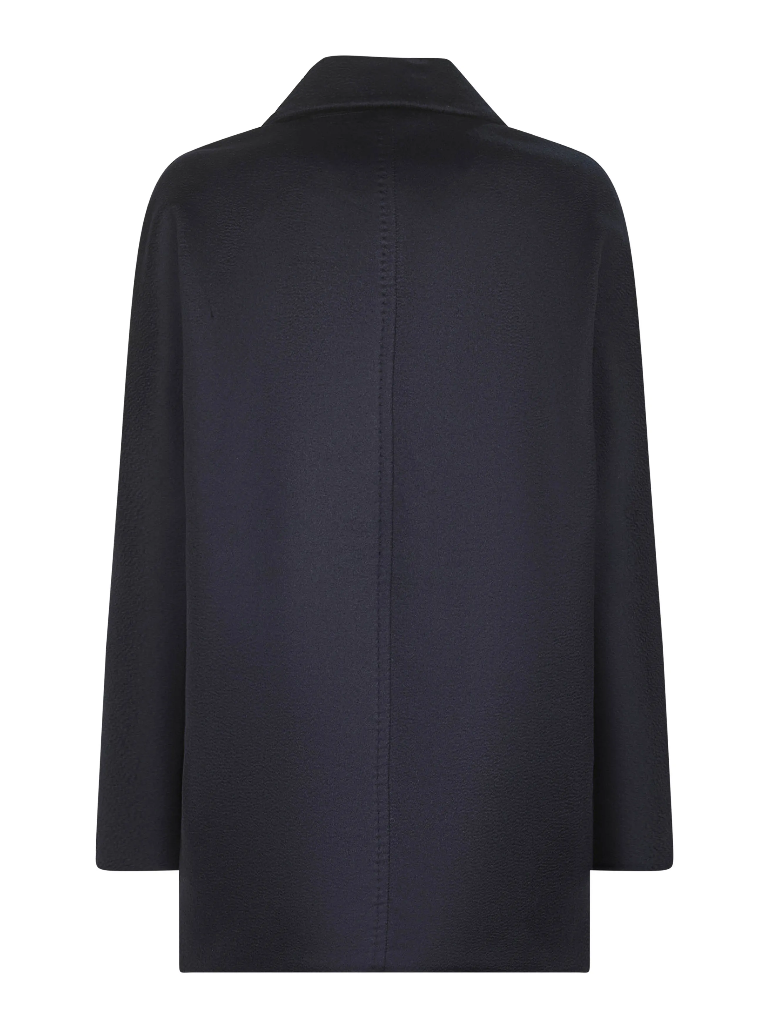 Blue Broadcloth Double-Breasted Pea Coat sold by Lord & Taylor product image thumbnail 2