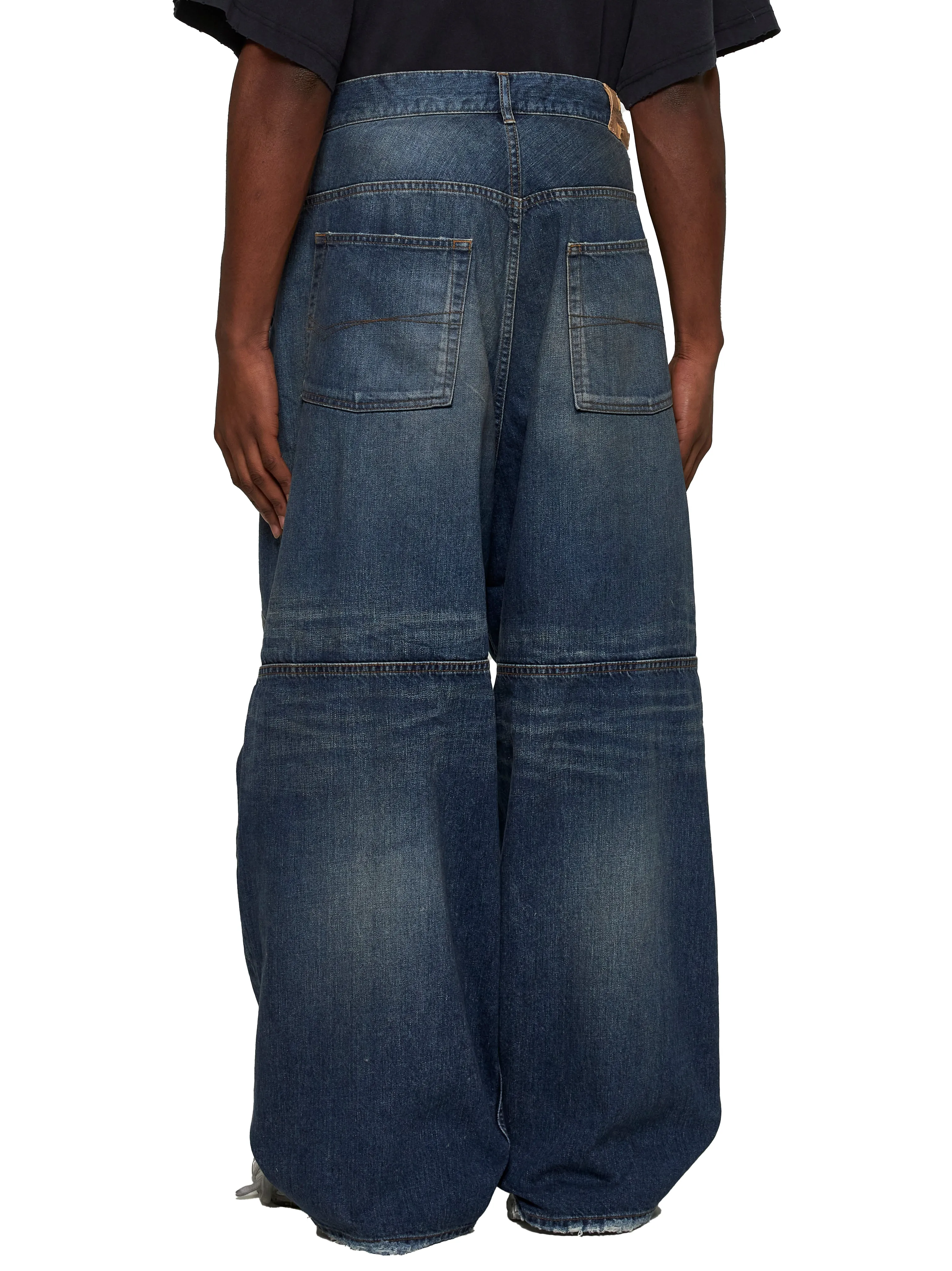 Blue Denim Baggy Jeans sold by Lord & Taylor product image thumbnail 4