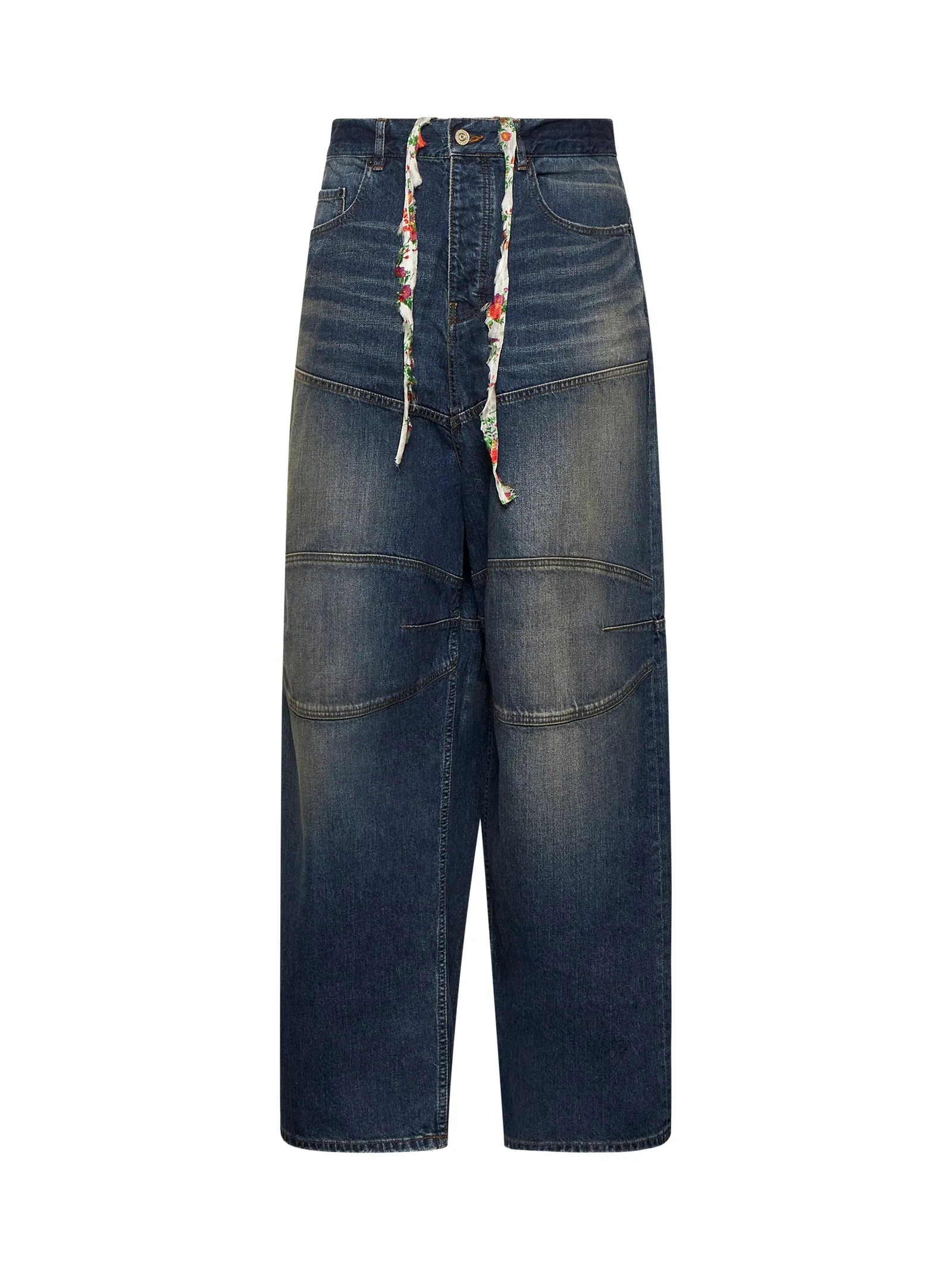 Blue Denim Baggy Jeans sold by Lord & Taylor