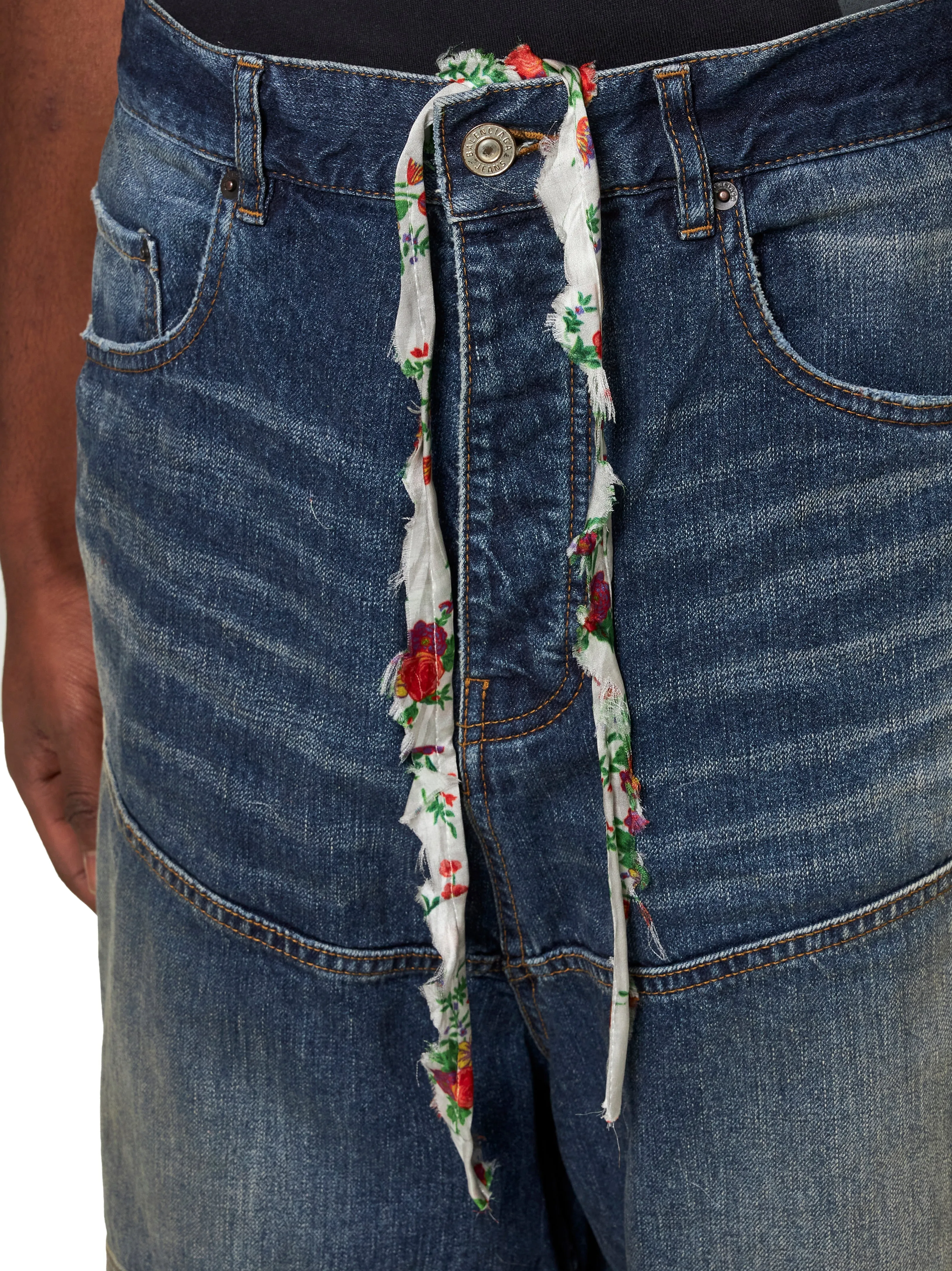 Blue Denim Baggy Jeans sold by Lord & Taylor product image thumbnail 5