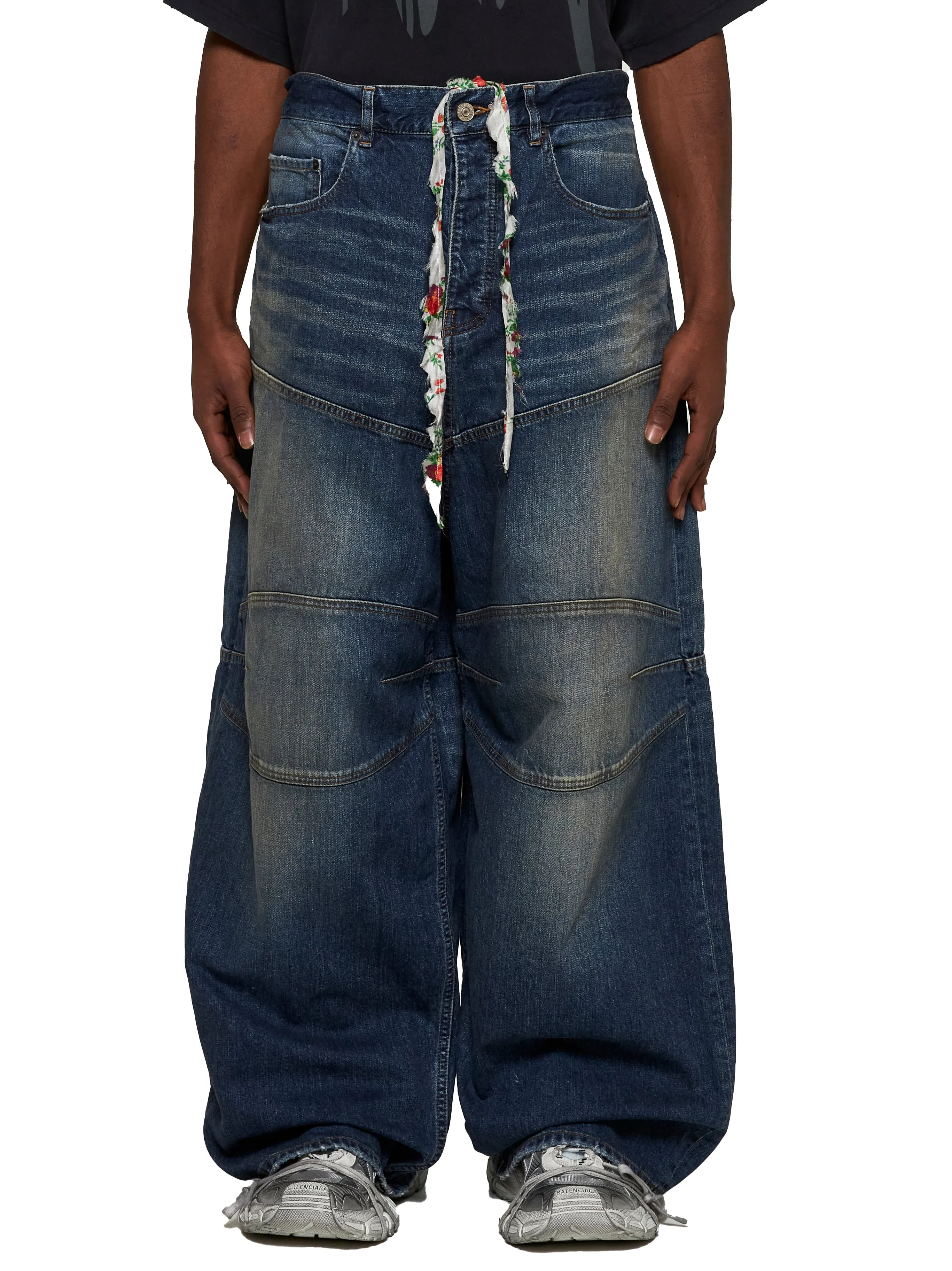 Blue Denim Baggy Jeans sold by Lord & Taylor product image thumbnail 3