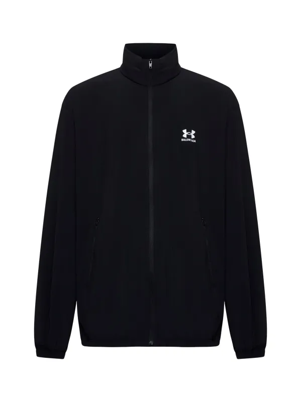 Black Under Armour® Windbreaker made by Balenciaga