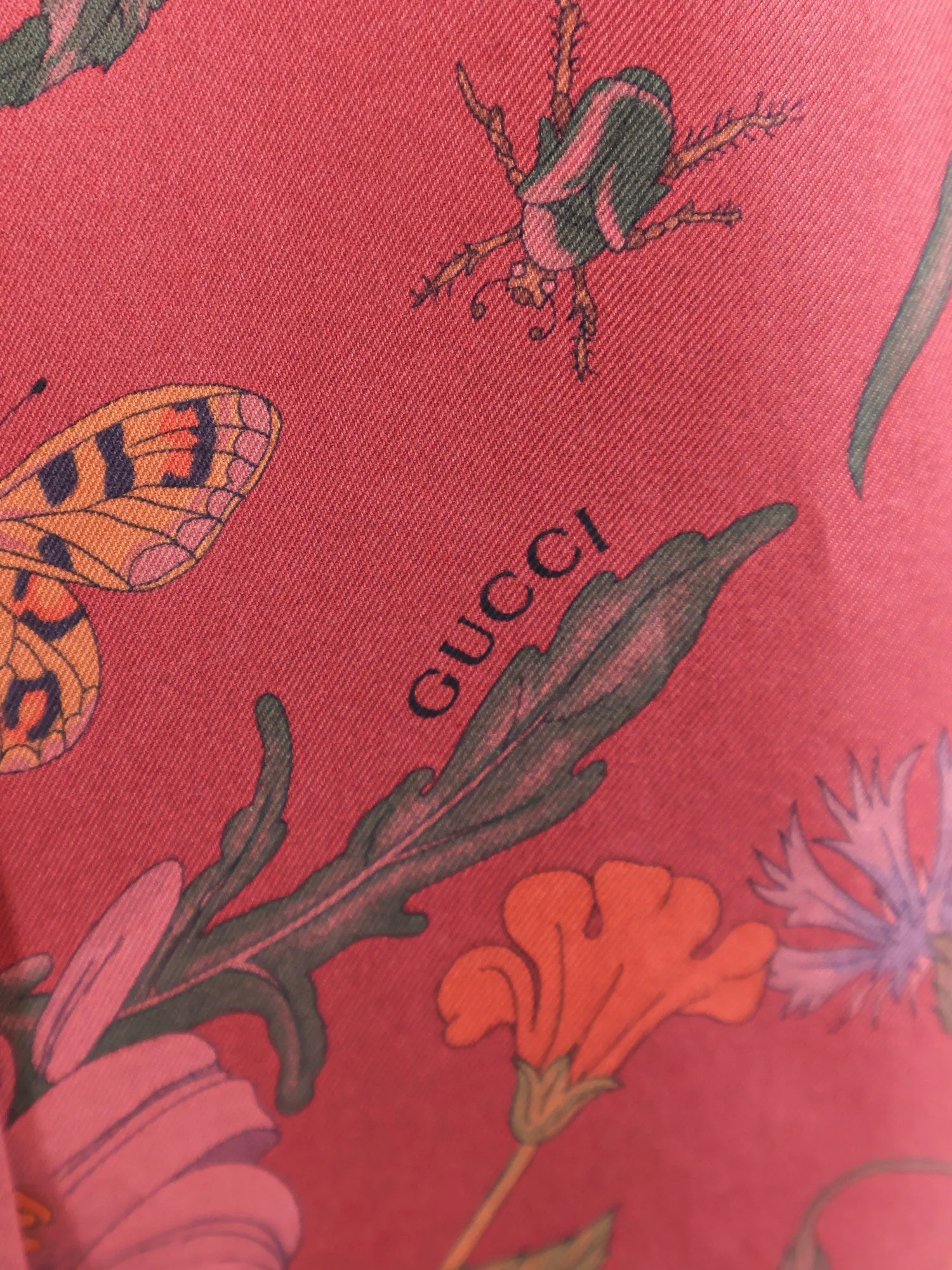 Silk Shirt with Gucci Flora Print sold by Lord & Taylor product image thumbnail 4