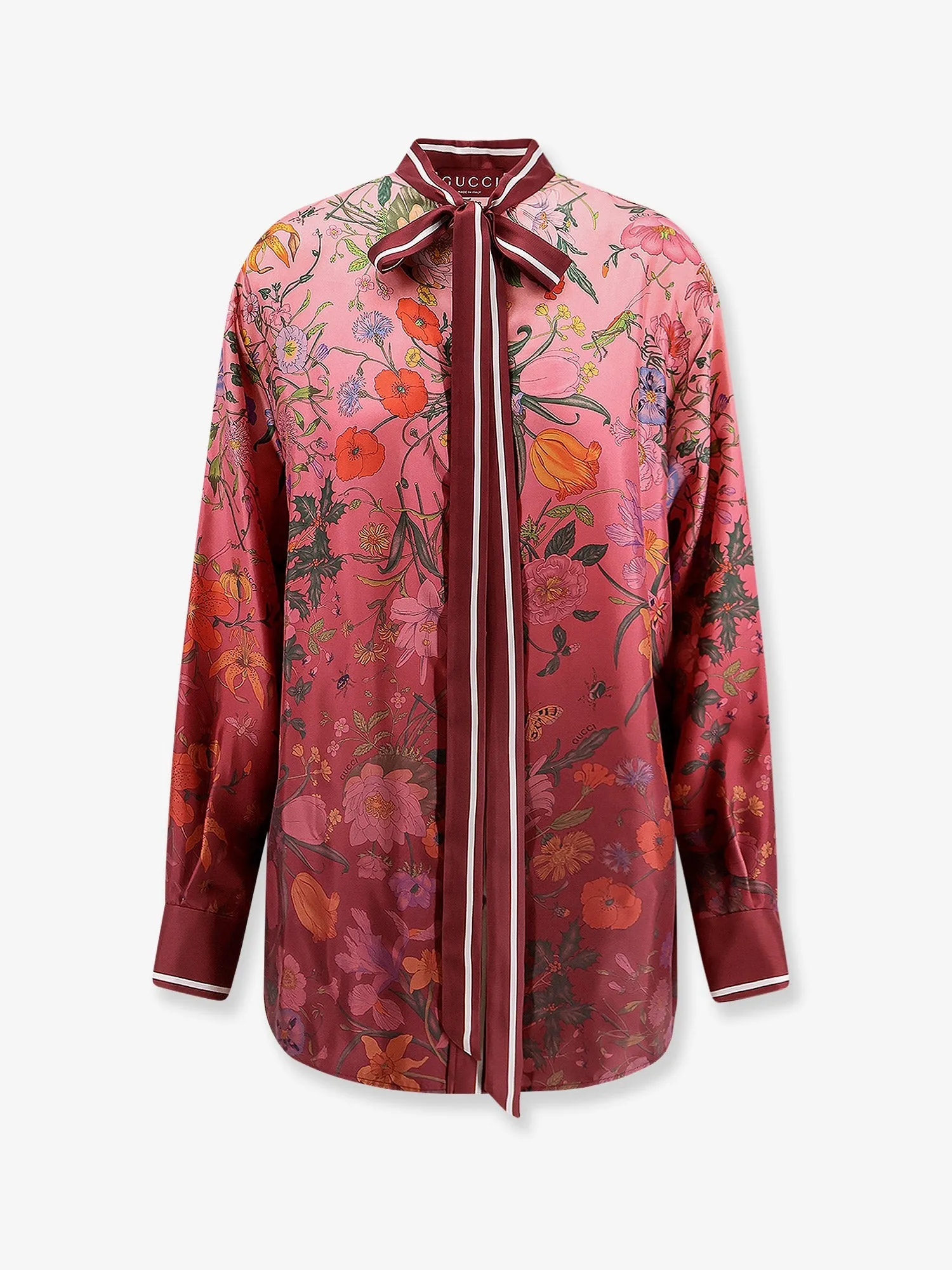 Silk Shirt with Gucci Flora Print sold by Lord & Taylor