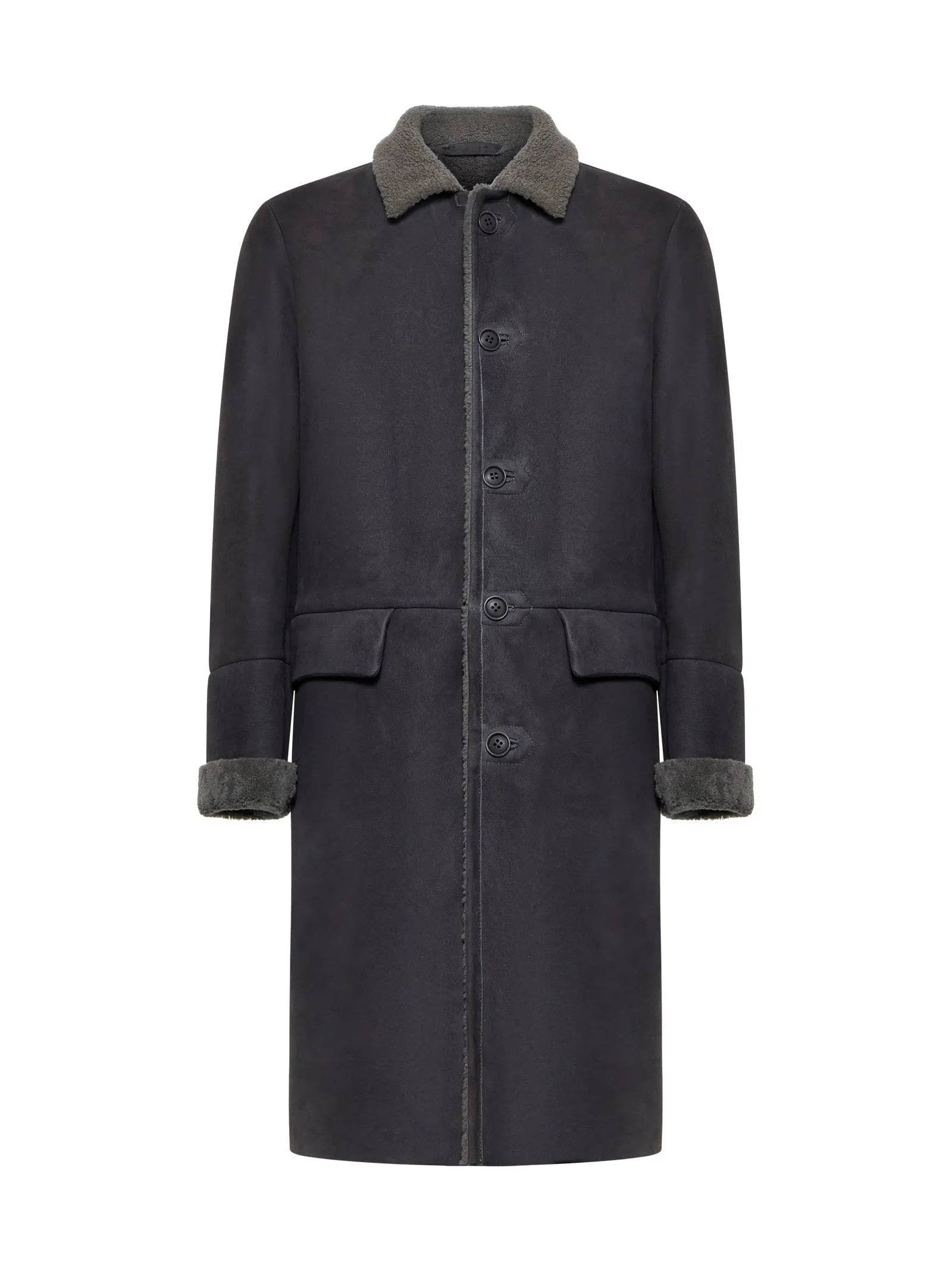 Salvatore Santoro Leather and Shearling Coat sold by Lord & Taylor