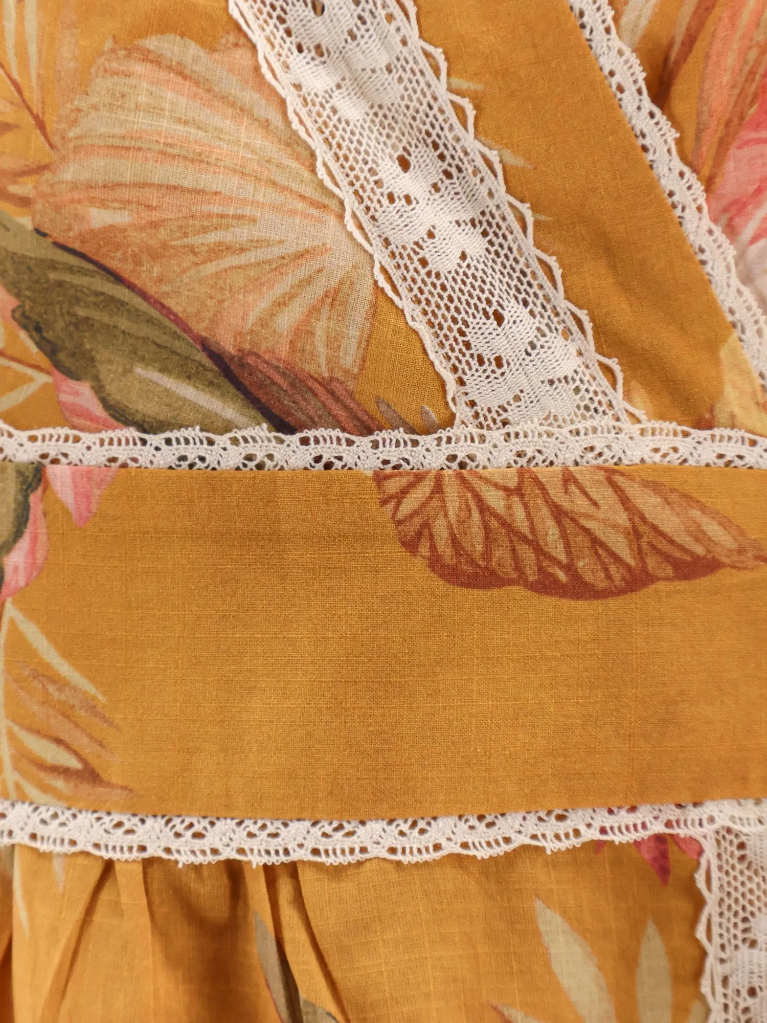 Frill Cotton Short Dress with Floral Print sold by Lord & Taylor product image thumbnail 5