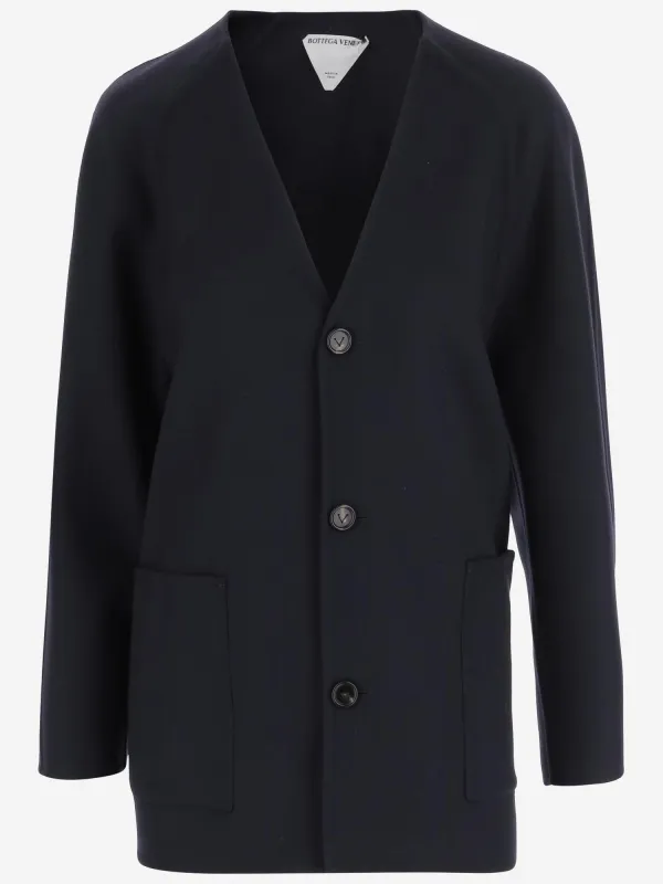 Wool Cardigan with Buttons sold by Lord & Taylor