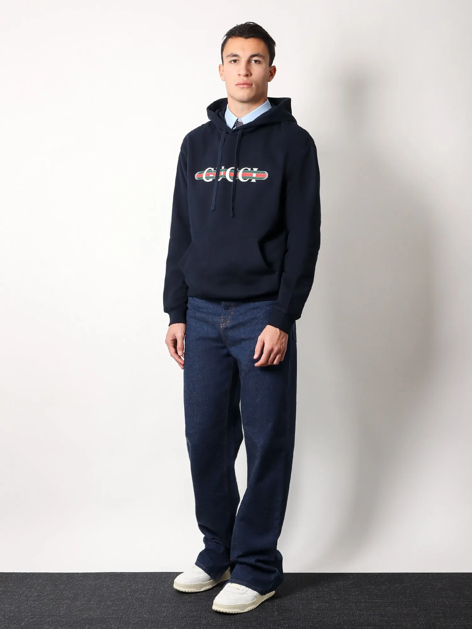 Gucci Cotton Sweatshirt with Web Print sold by Lord & Taylor product image thumbnail 2