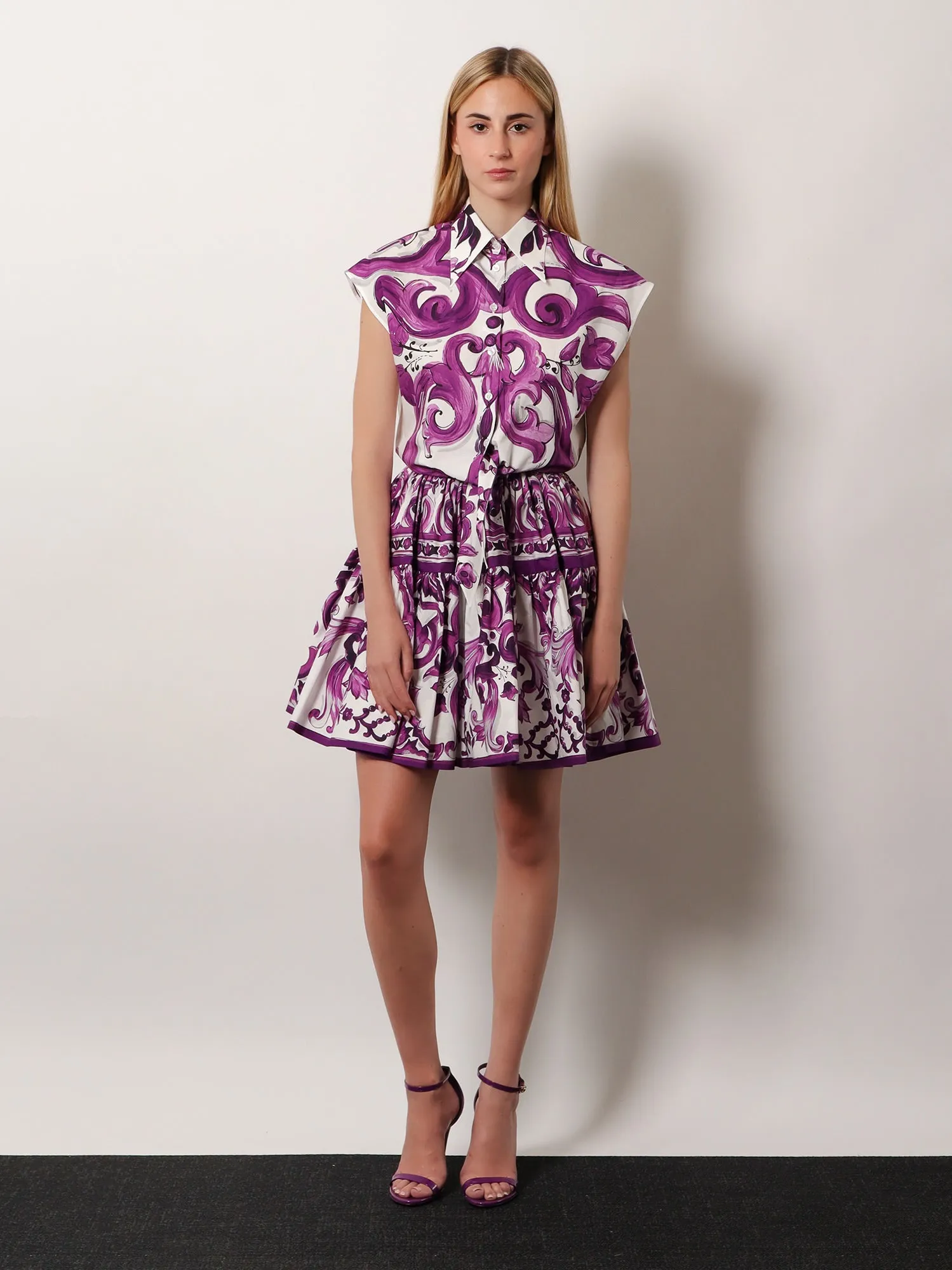 Cotton Shirt with Maiolica Print sold by Lord & Taylor product image thumbnail 2