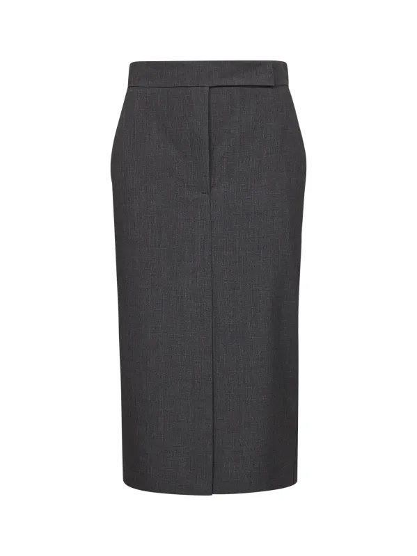 Anthracite Midi Pencil Skirt sold by Lord & Taylor