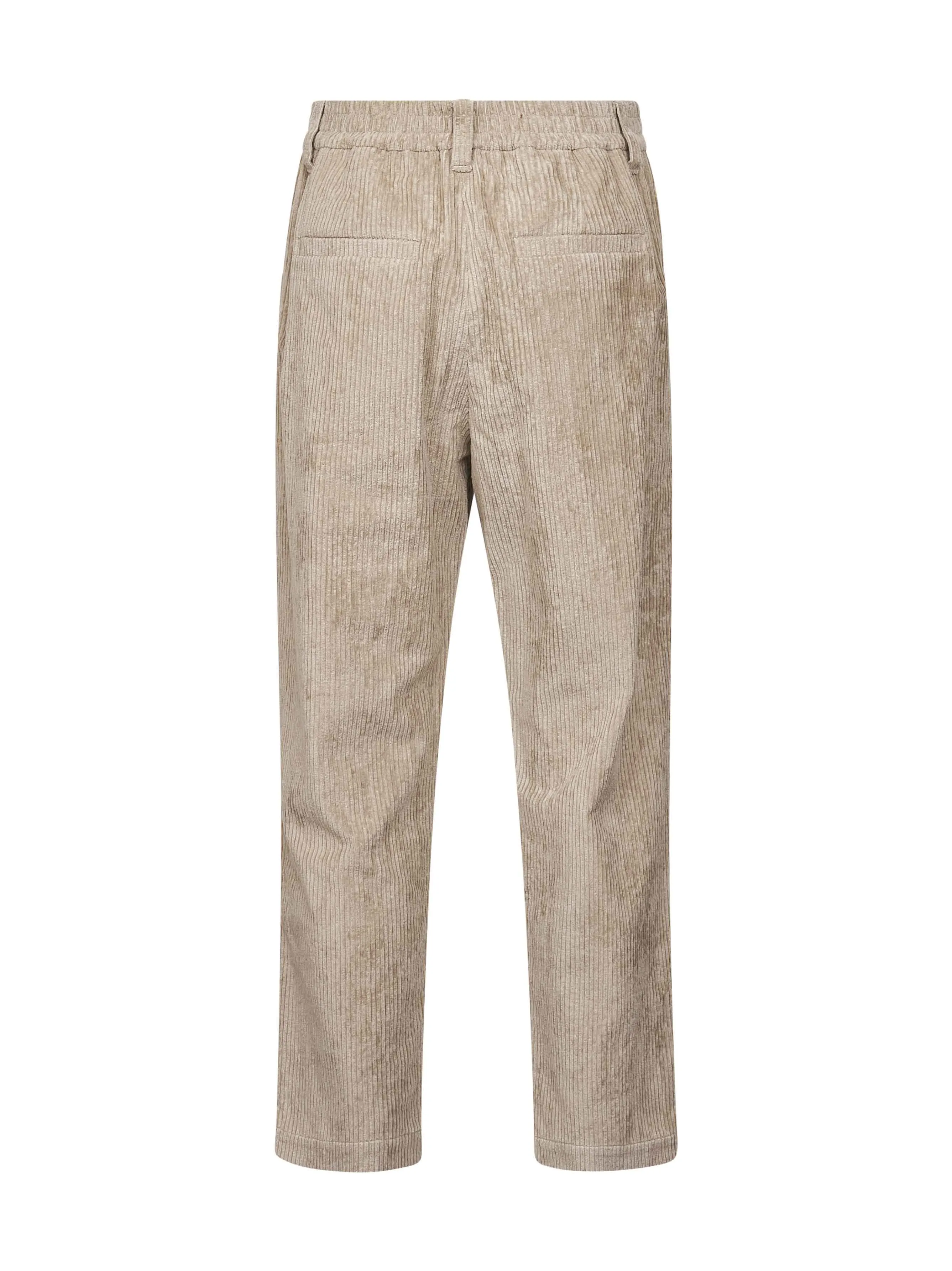 Beige Corduroy Baggy Trousers sold by Lord & Taylor product image thumbnail 2