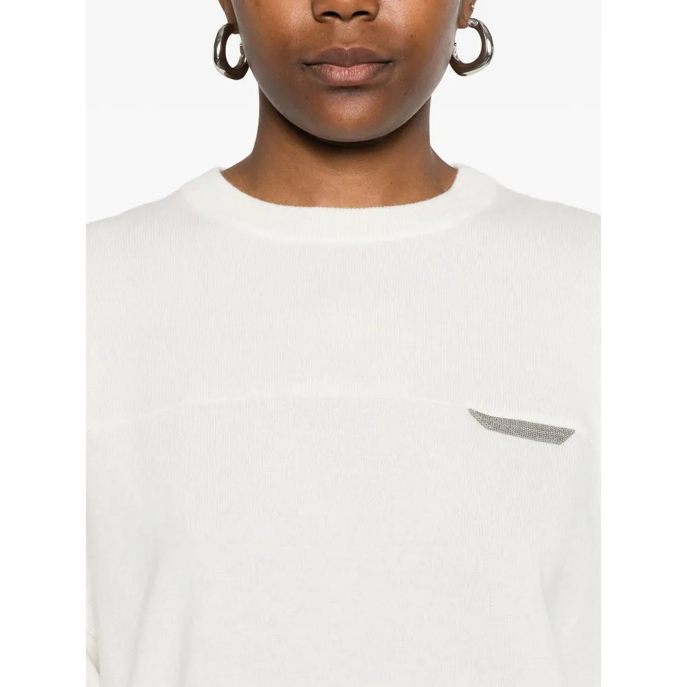 Brunello Cucinelli Off-White Sweater sold by Lord & Taylor product image thumbnail 2