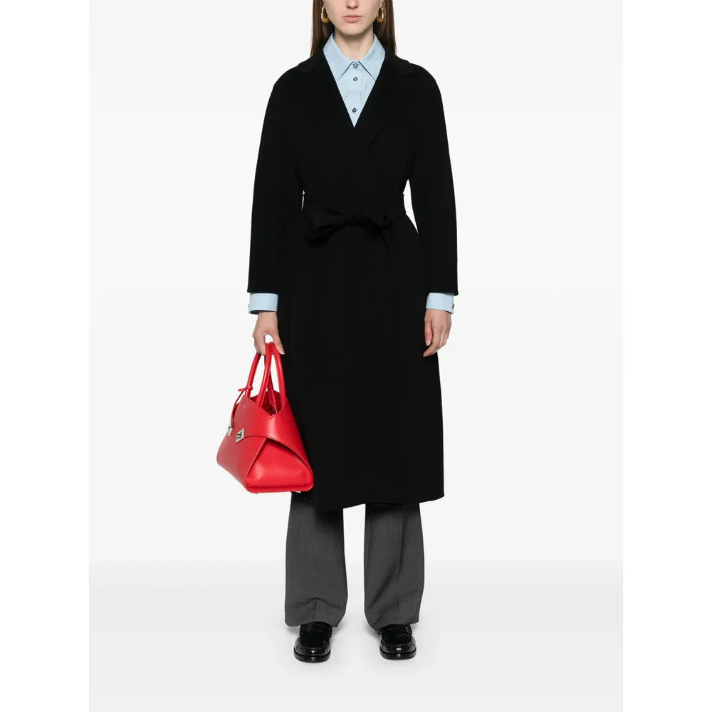 Max Mara Black Virgin Wool Coat sold by Lord & Taylor product image thumbnail 4