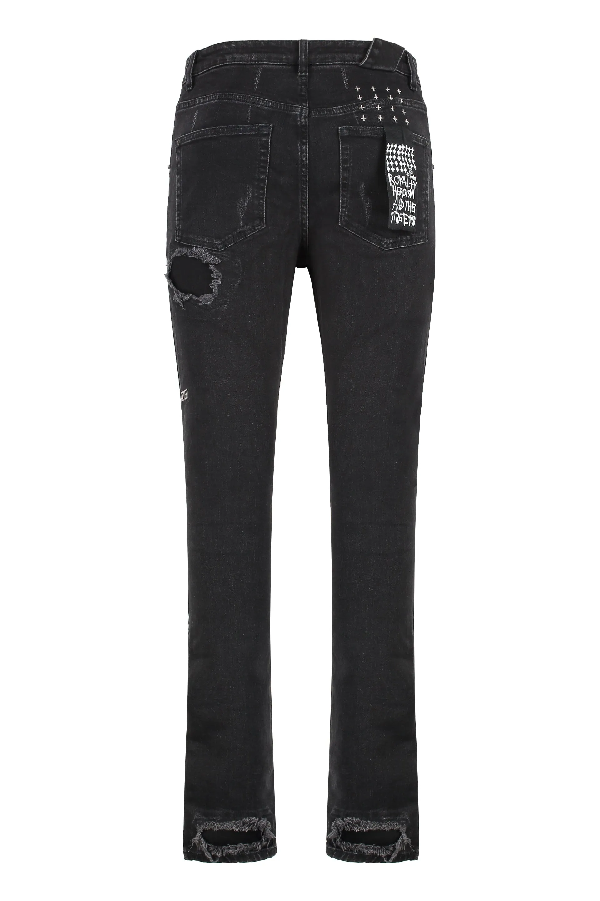 5-Pocket Black Skinny Jeans sold by Lord & Taylor product image thumbnail 2