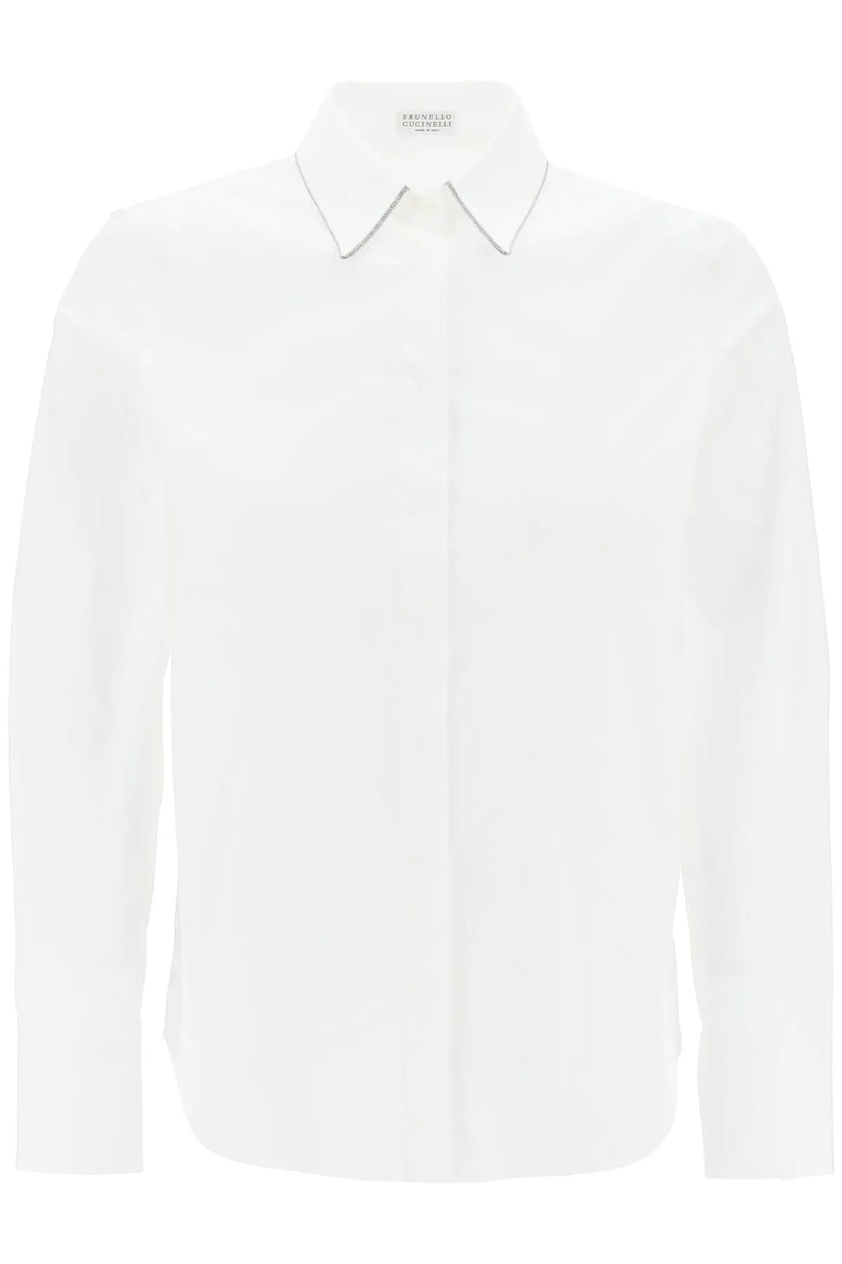 COLLAR TRIM LONG SLEEVE SHIRT sold by Lord & Taylor