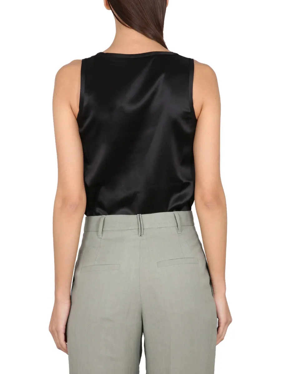 TANK TOP IN SETA sold by Lord & Taylor product image thumbnail 5