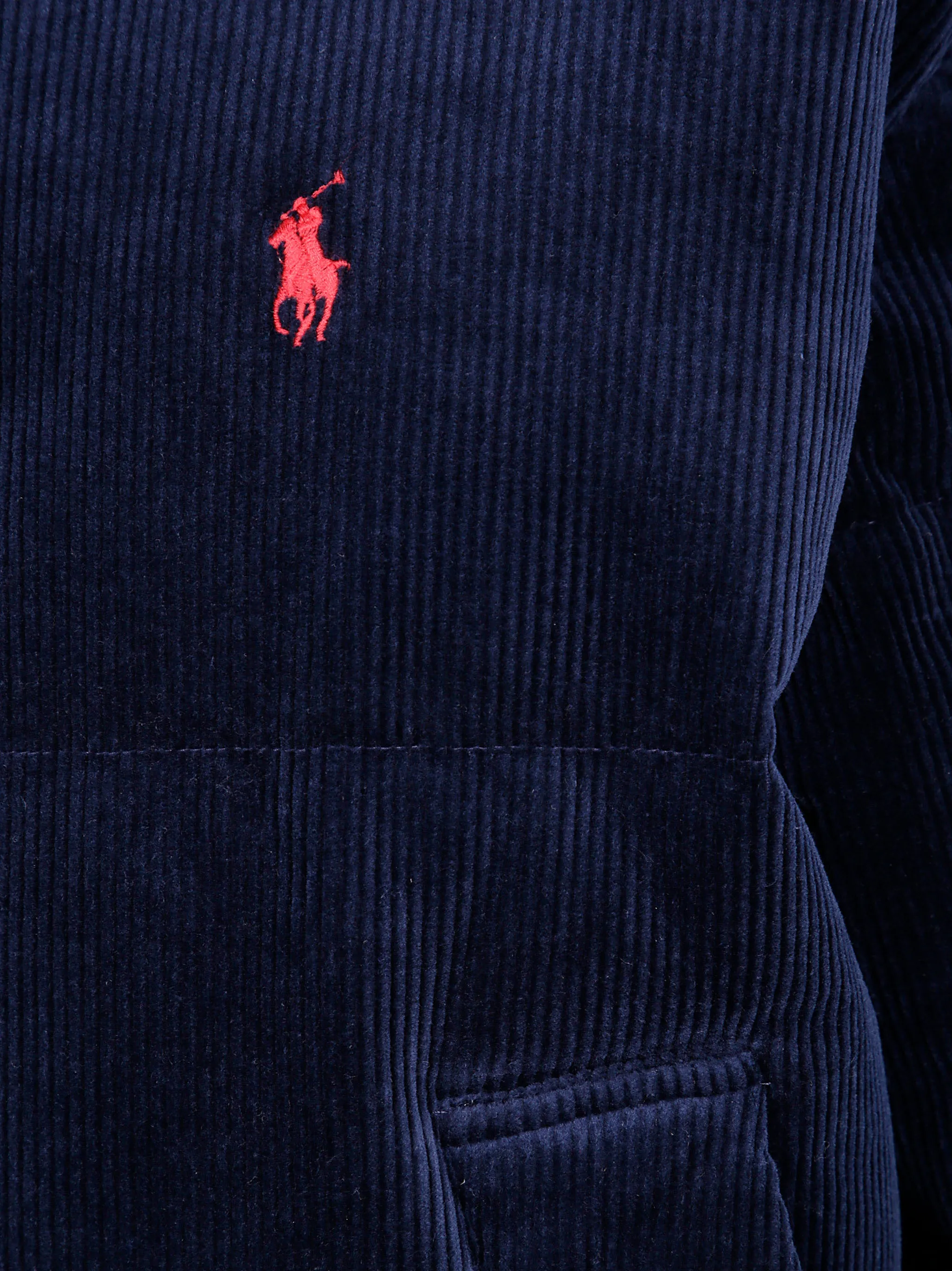 MIDNIGHT BLUE STRETCH CORDUROY DOWN JACKET sold by Lord & Taylor product image thumbnail 3