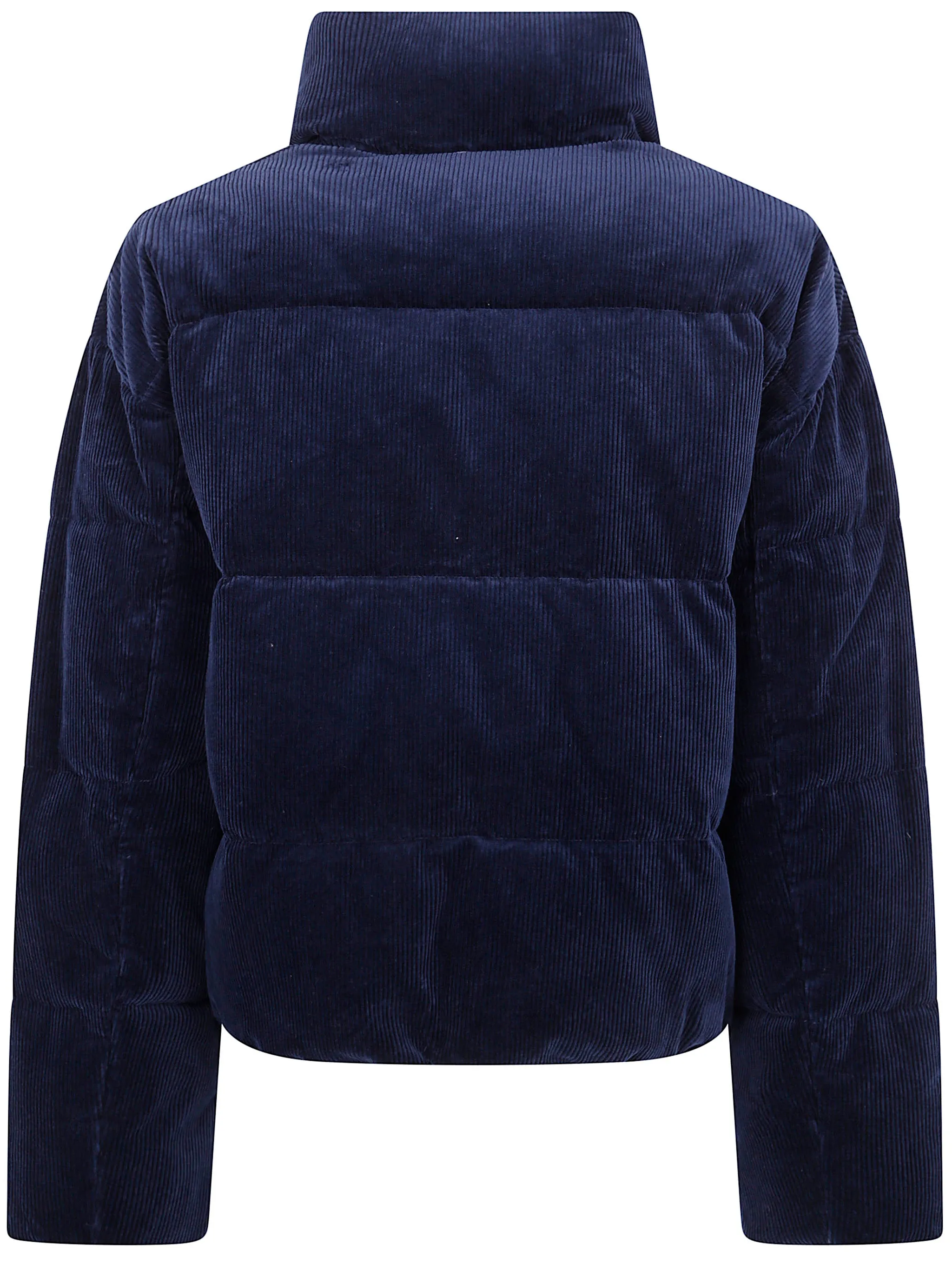 MIDNIGHT BLUE STRETCH CORDUROY DOWN JACKET sold by Lord & Taylor product image thumbnail 2