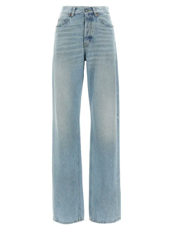 BAGGY LONG VWAIST JEANS sold by Lord & Taylor