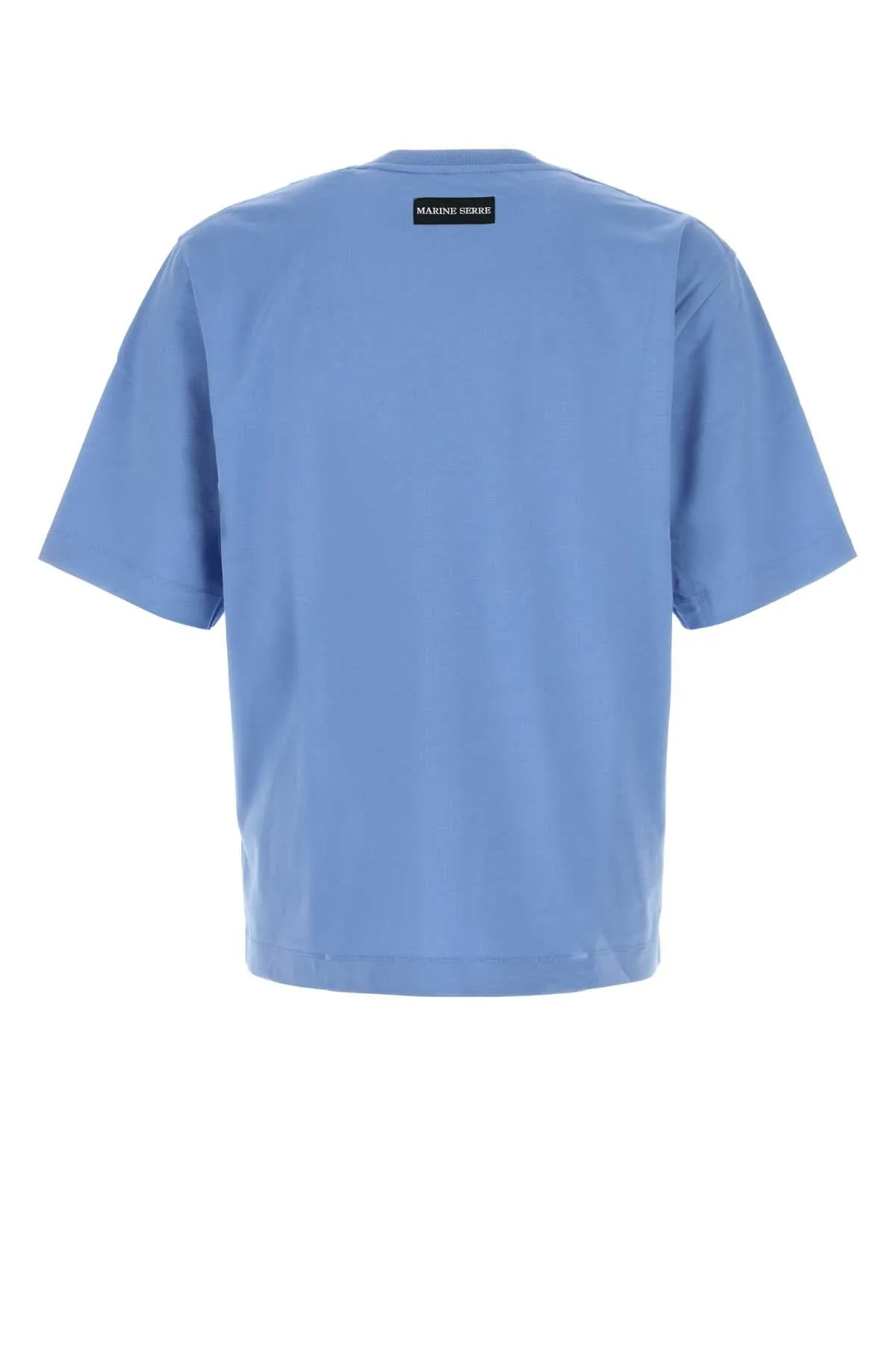 CERULEAN BLUE COTTON T-SHIRT sold by Lord & Taylor product image thumbnail 2