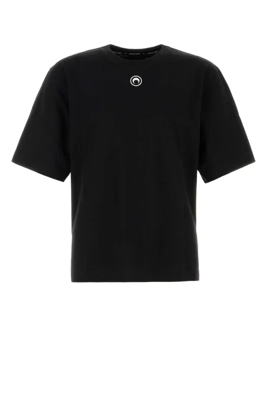 BLACK COTTON T-SHIRT made by Marine Serre