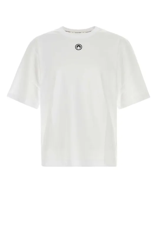 WHITE COTTON T-SHIRT made by Marine Serre