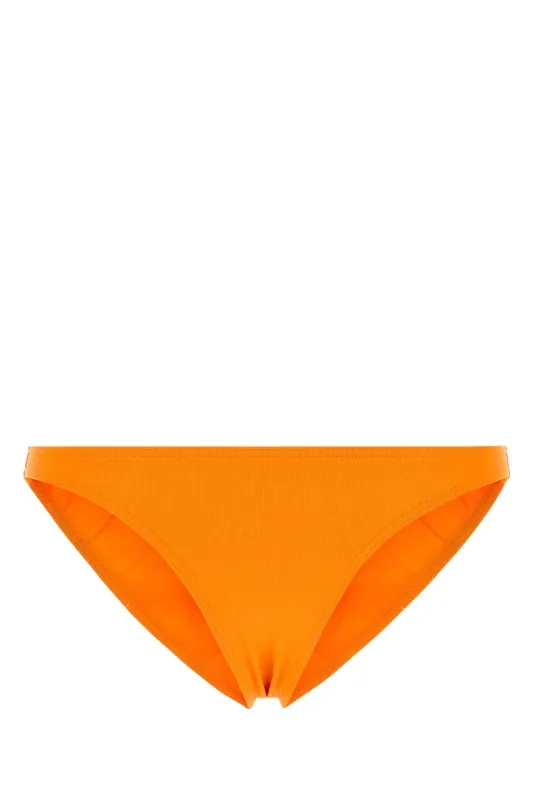 ORANGE STRETCH NYLON FRIPON BIKINI BOTTOM made by Eres