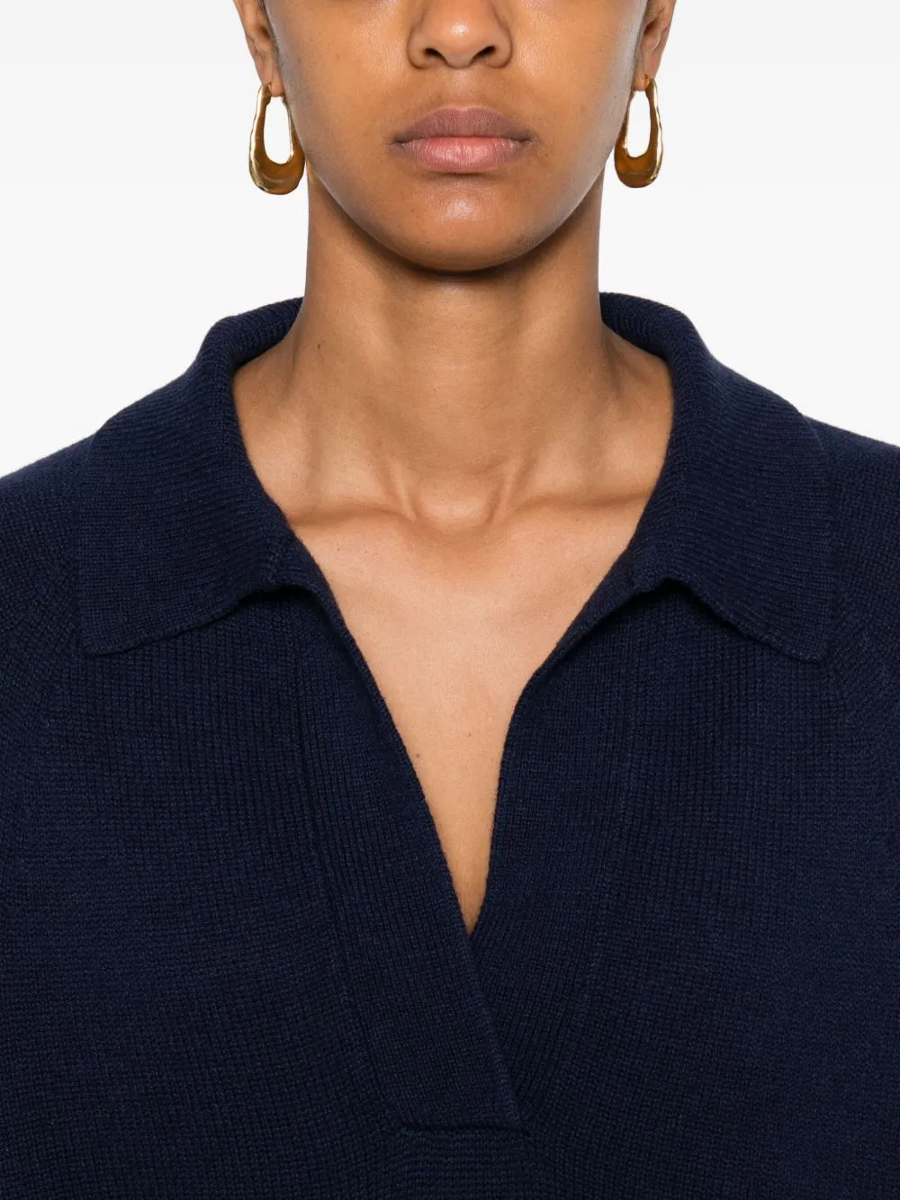 WOOL OVERSIZED POLO SHIRT sold by Lord & Taylor product image thumbnail 3