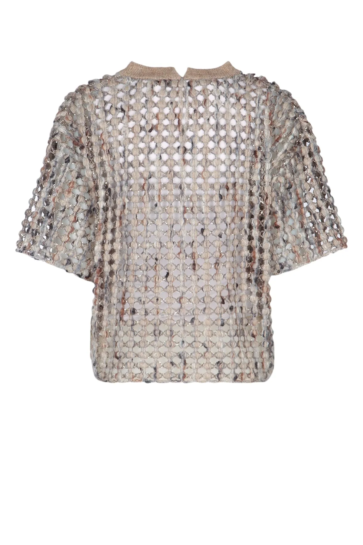 BALLOON NET EMBROIDERY SWEATER sold by Lord & Taylor product image thumbnail 2