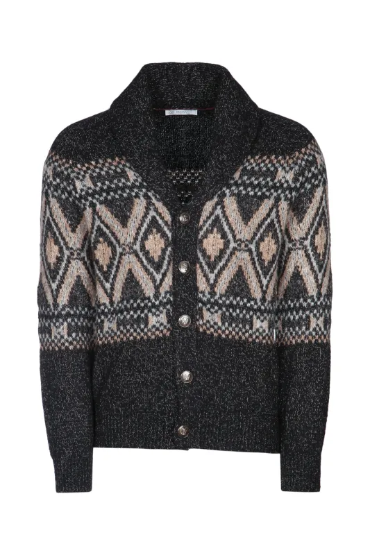 WOOL CARDIGAN made by Brunello Cucinelli