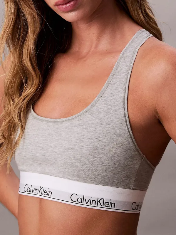 CALVIN KLEIN ICON COTTON MODAL UNLINED BRALETTE sold by Lord & Taylor
