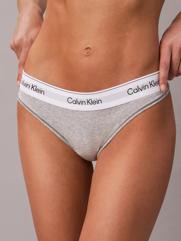CALVIN KLEIN ICON COTTON MODAL THONG sold by Lord & Taylor