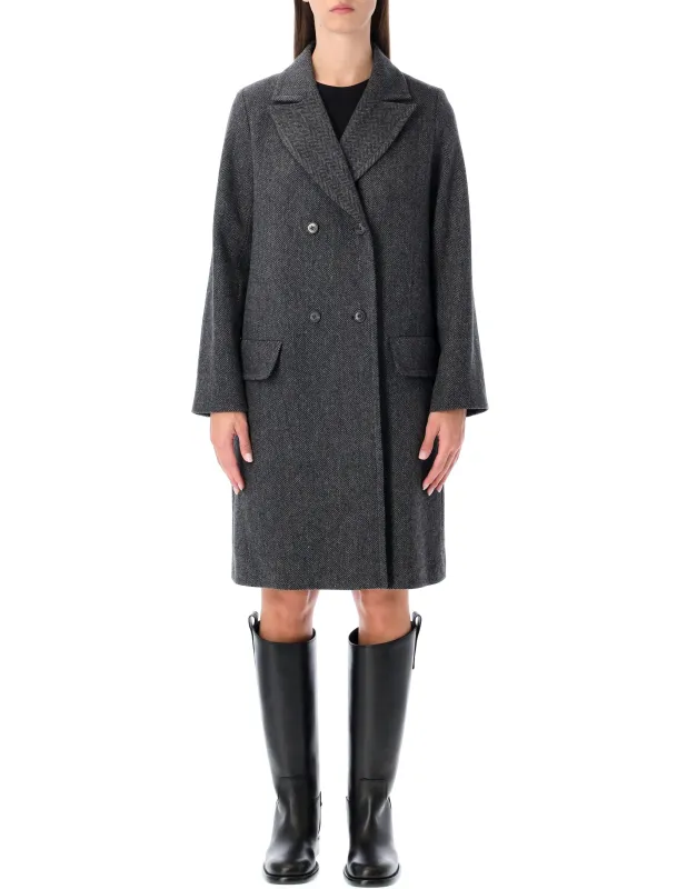 A.P.C. GINNY WOOL DOUBLE-BREASTED COAT made by A.P.C.