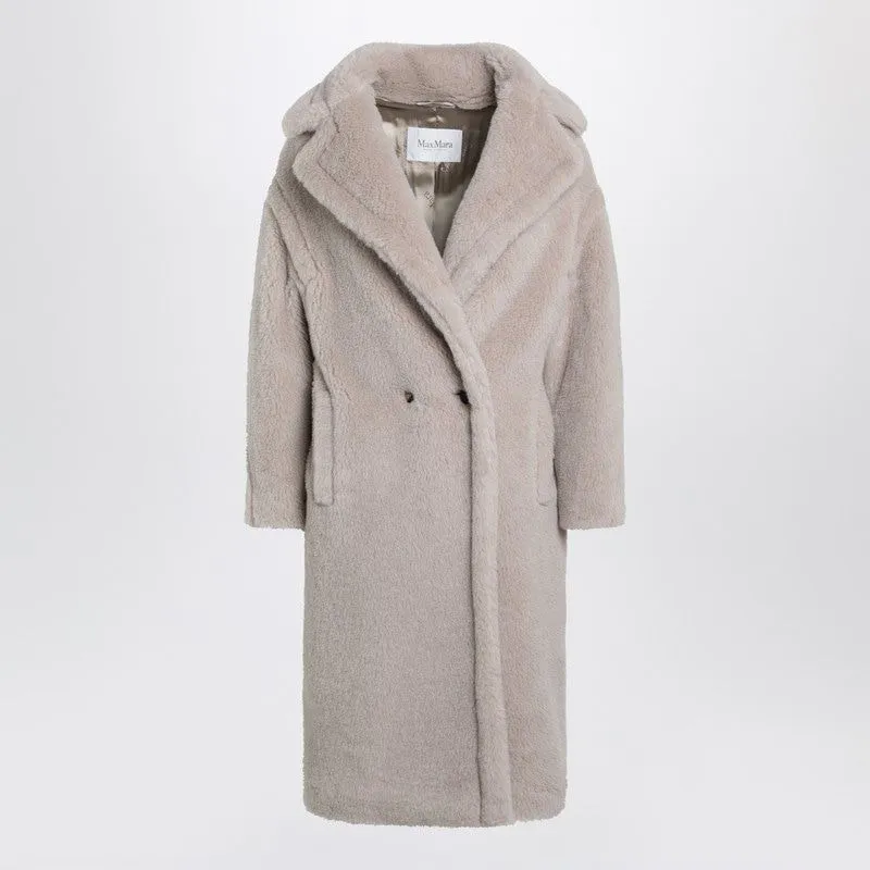 TEDDY BEAR ICON COAT IN SAND-COLOURED ALPACA AND WOOL sold by Lord & Taylor