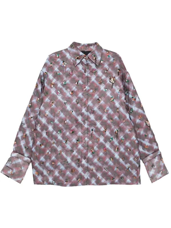 CARTAN EMBROIDERED SHIRT sold by Lord & Taylor