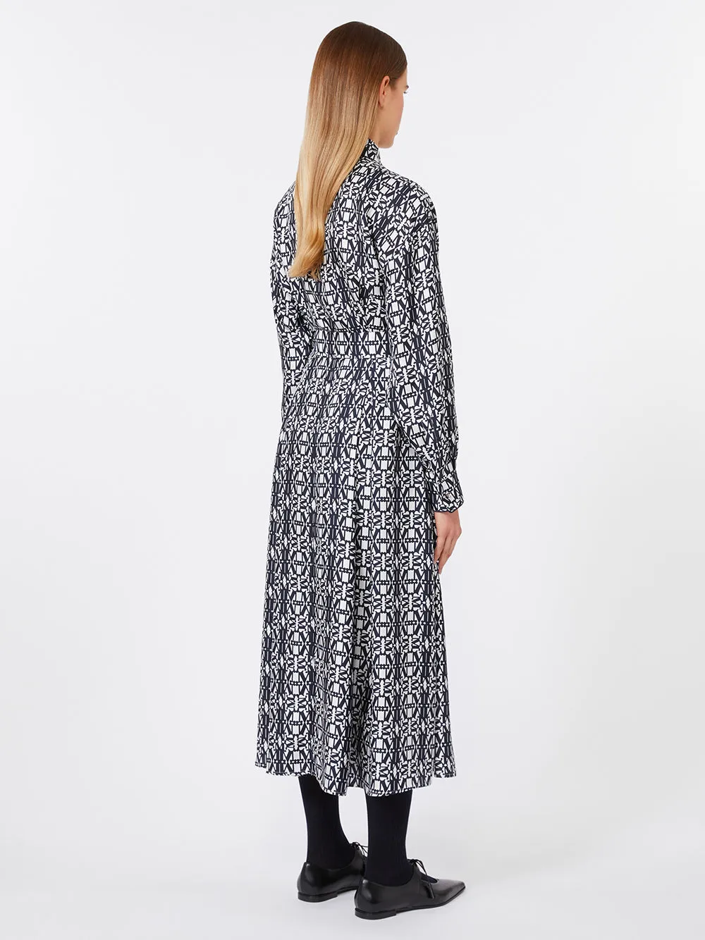 PRINTED TWILL SHIRT DRESS sold by Lord & Taylor product image thumbnail 3