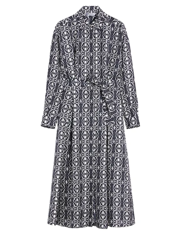 PRINTED TWILL SHIRT DRESS sold by Lord & Taylor