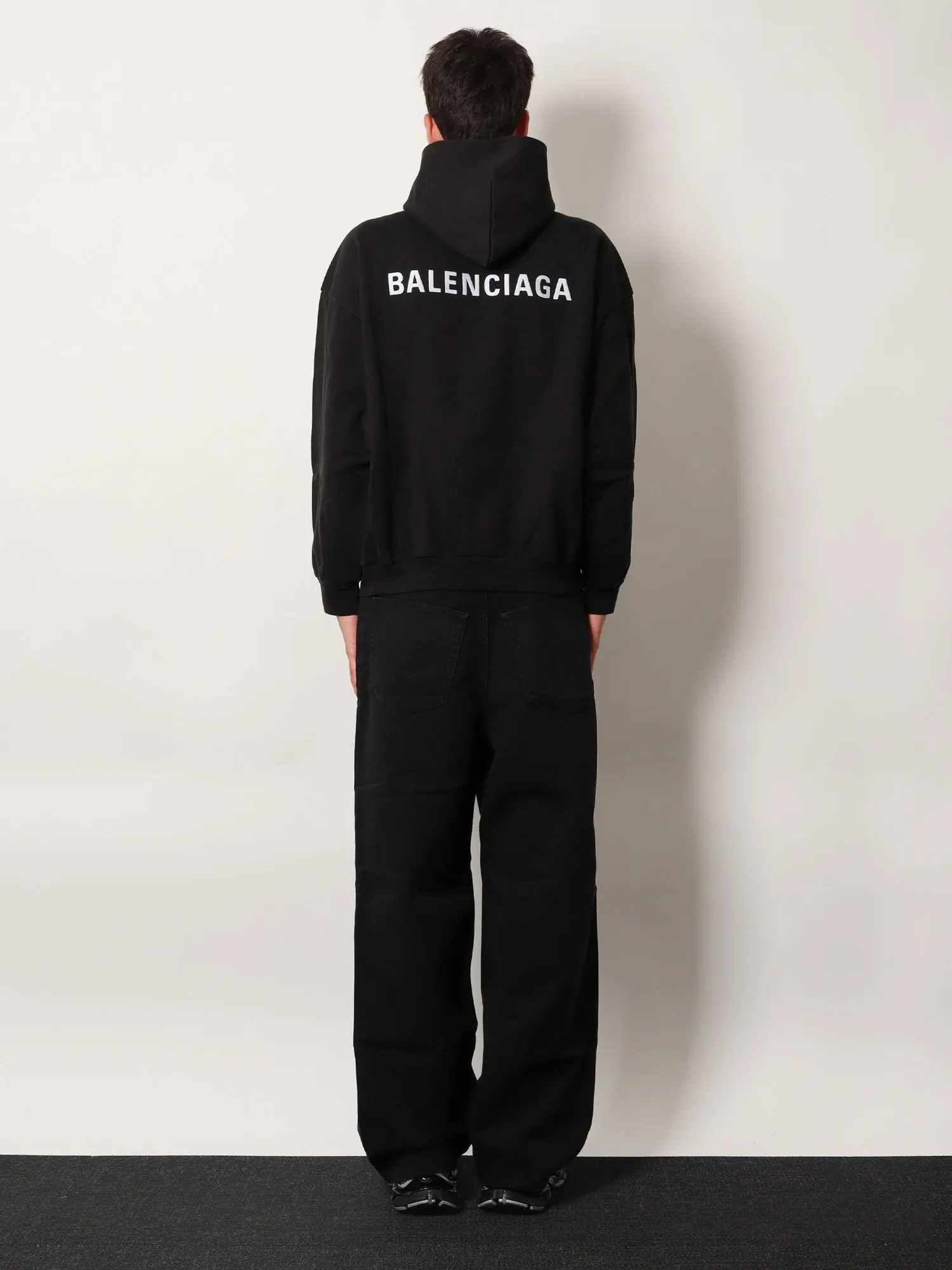 Balenciaga Logoed Cotton Sweatshirt sold by Lord & Taylor product image thumbnail 3
