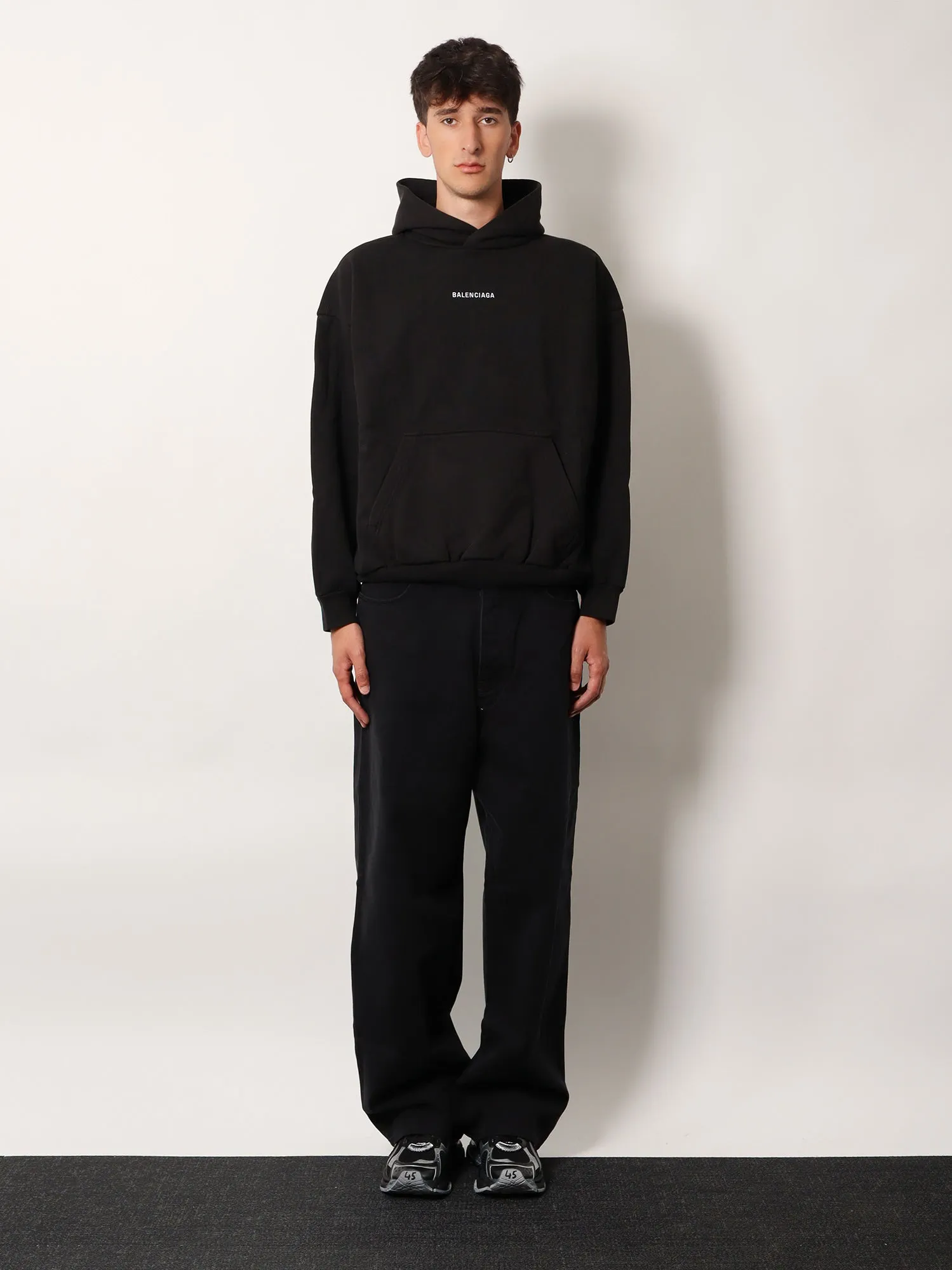 Balenciaga Logoed Cotton Sweatshirt sold by Lord & Taylor product image thumbnail 2
