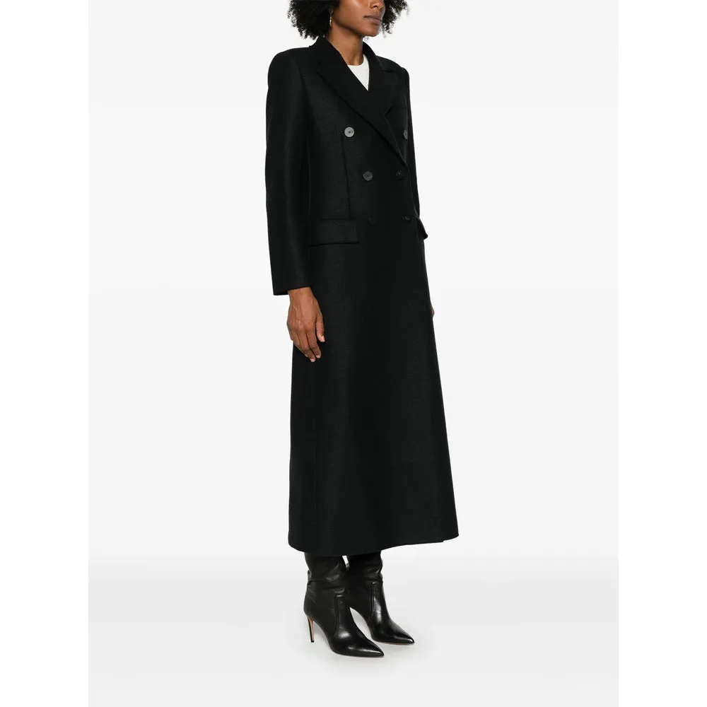 Harris Wharf London Black Wool Coat sold by Lord & Taylor product image thumbnail 3