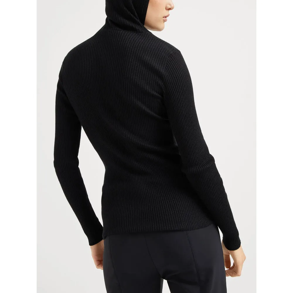 Brunello Cucinelli Black Cashmere Blend Sweater sold by Lord & Taylor product image thumbnail 3
